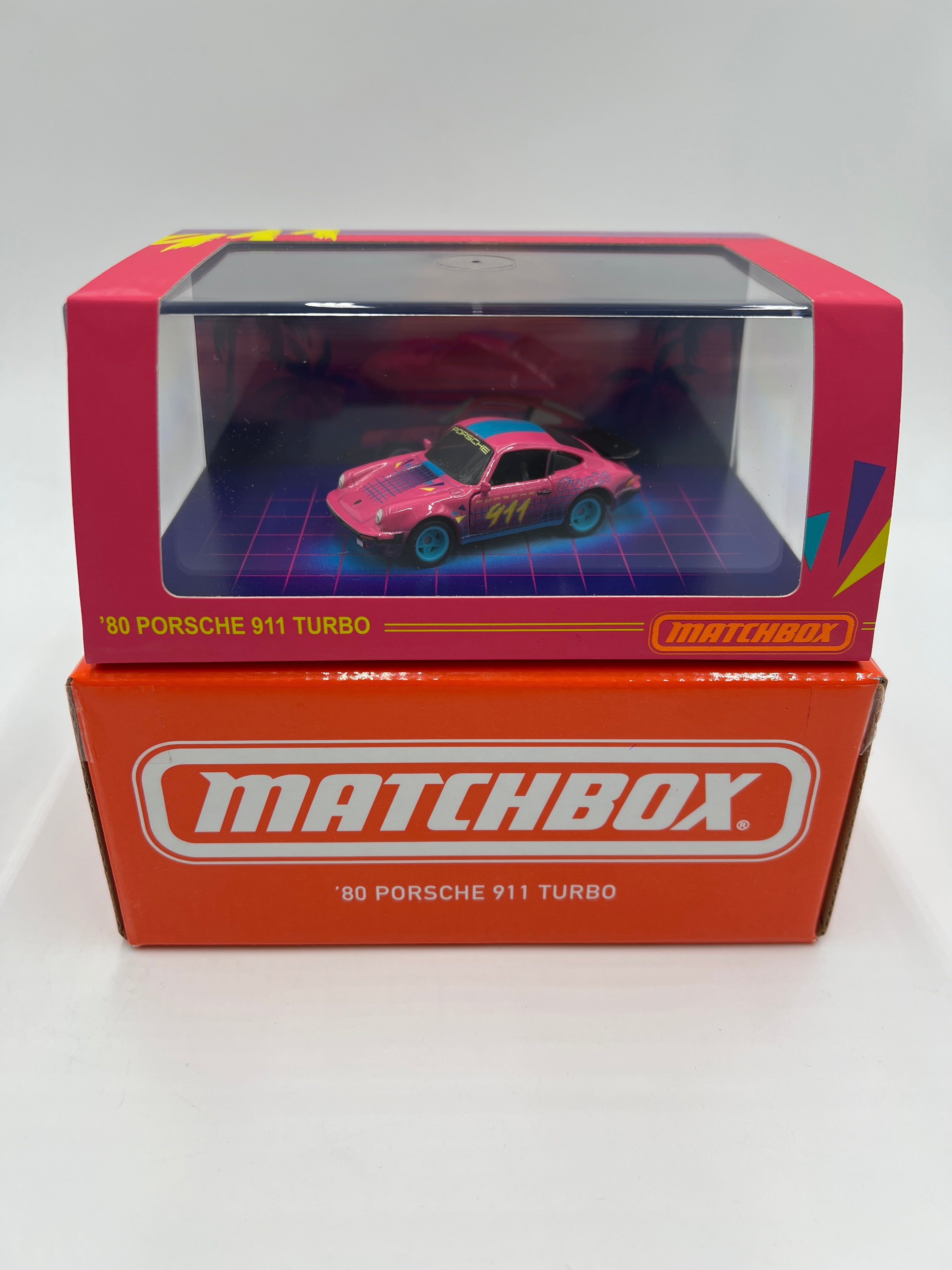 Matchbox Mattel Creations 80 Porsche 911 Turbo Pink – carolinasdiecast
