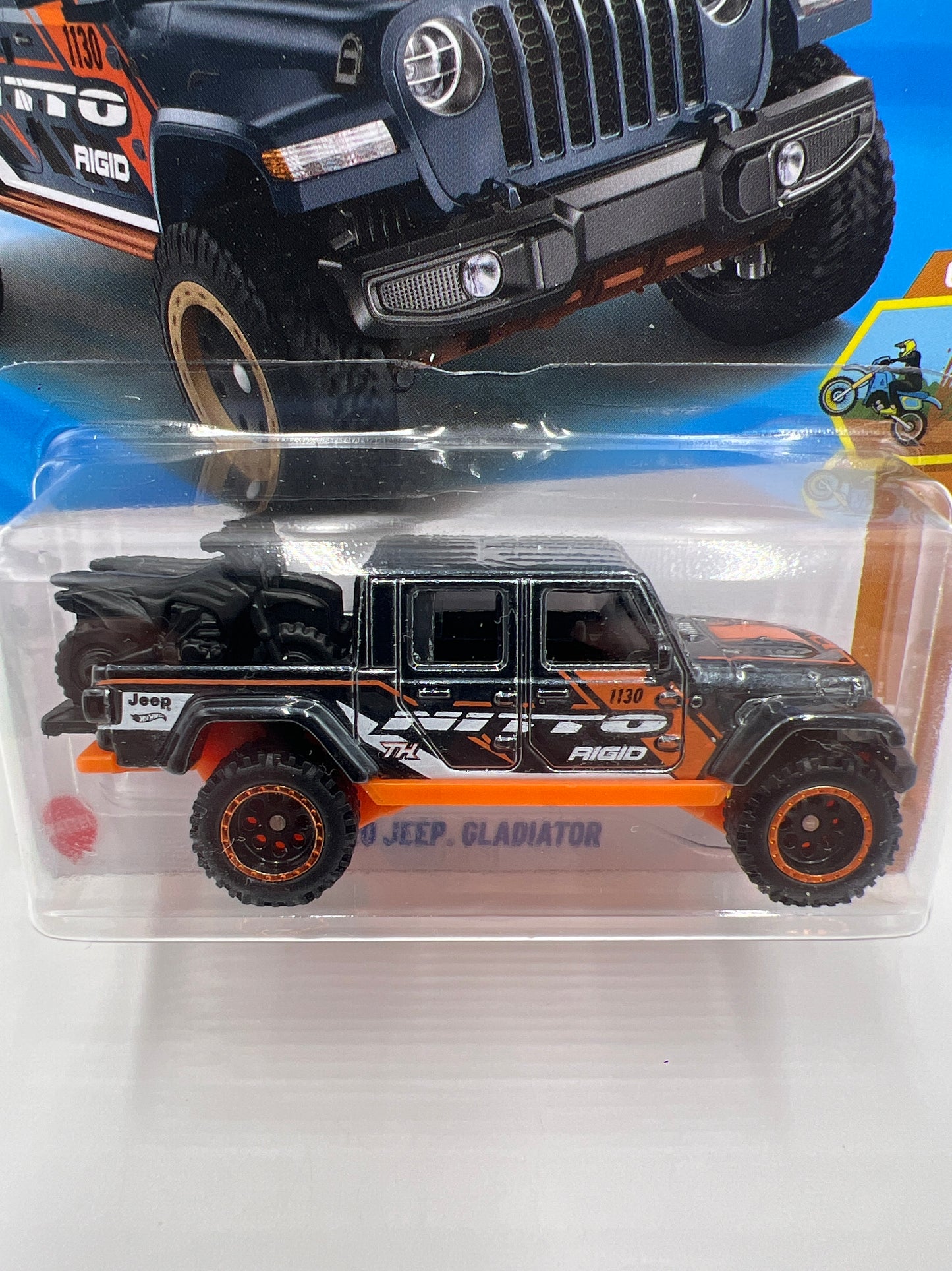 2025 Hot Wheels F Case Super Treasure Hunt #130 20 Jeep Gladiator Nitto W/Protector