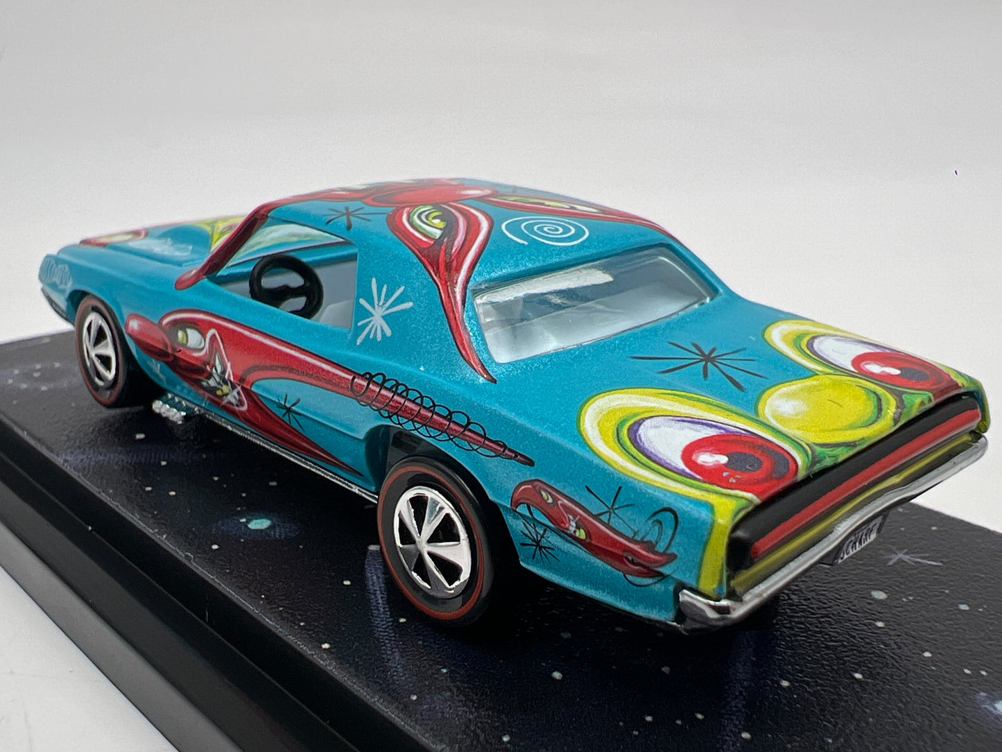 2025 Hot Wheels RLC x Kenny Scharfs Zooom! Custom T-Bird Blue