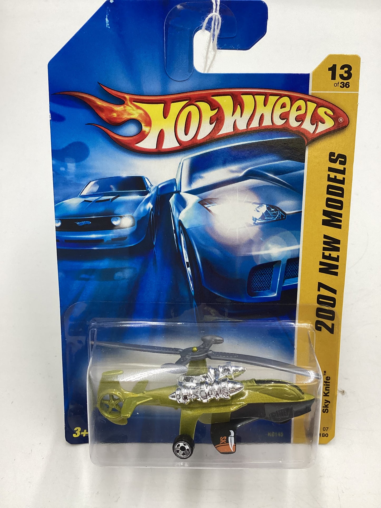 2007 Hot Wheels New Models #13 Sky Knife Green