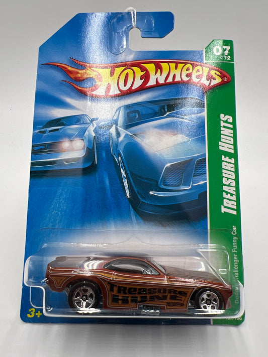 2008 Hot Wheels Treasure Hunts #167 Dodge Challenger Funny Car Brown 275H