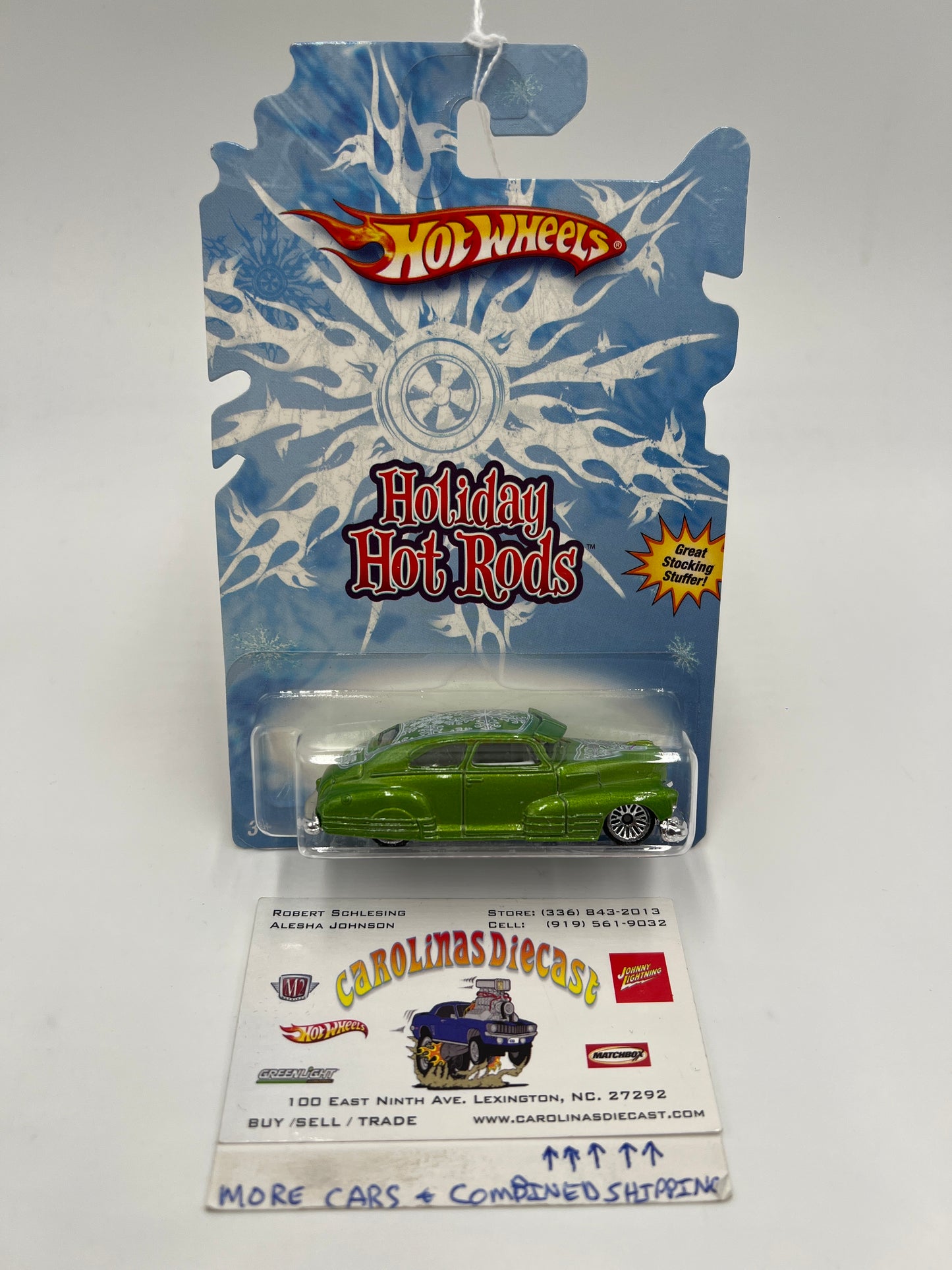 Hot wheels Holiday Hot Rods 47 Chevy Fleetline Green 156E