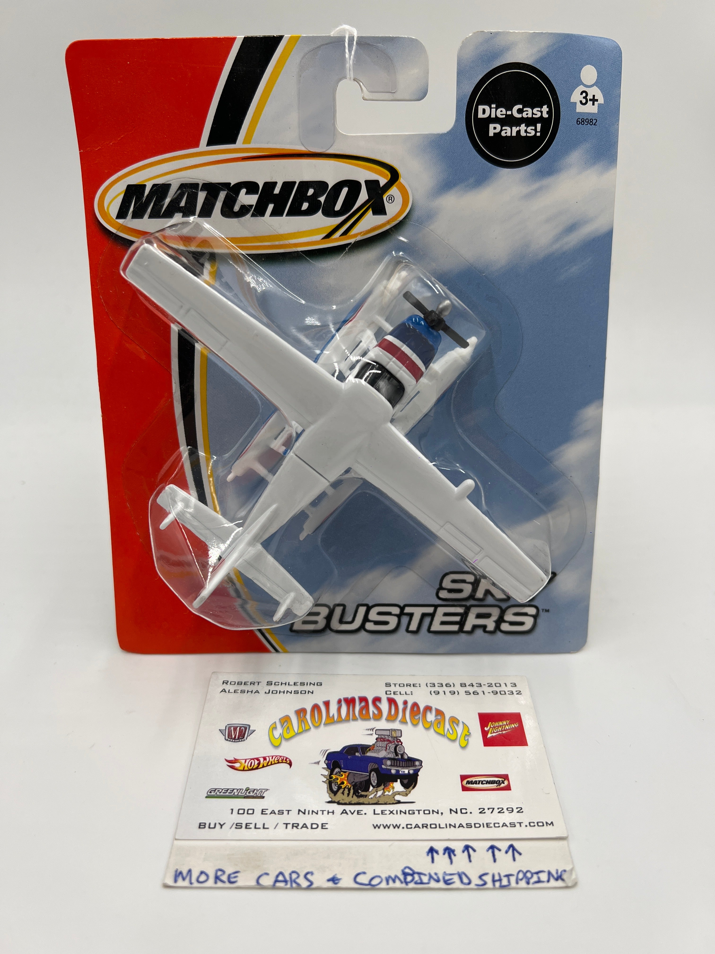Matchbox Sky Busters Cessna Caravan – Spielzeugflugzeug Im Maßstab 1:64, Robust Für Kinder