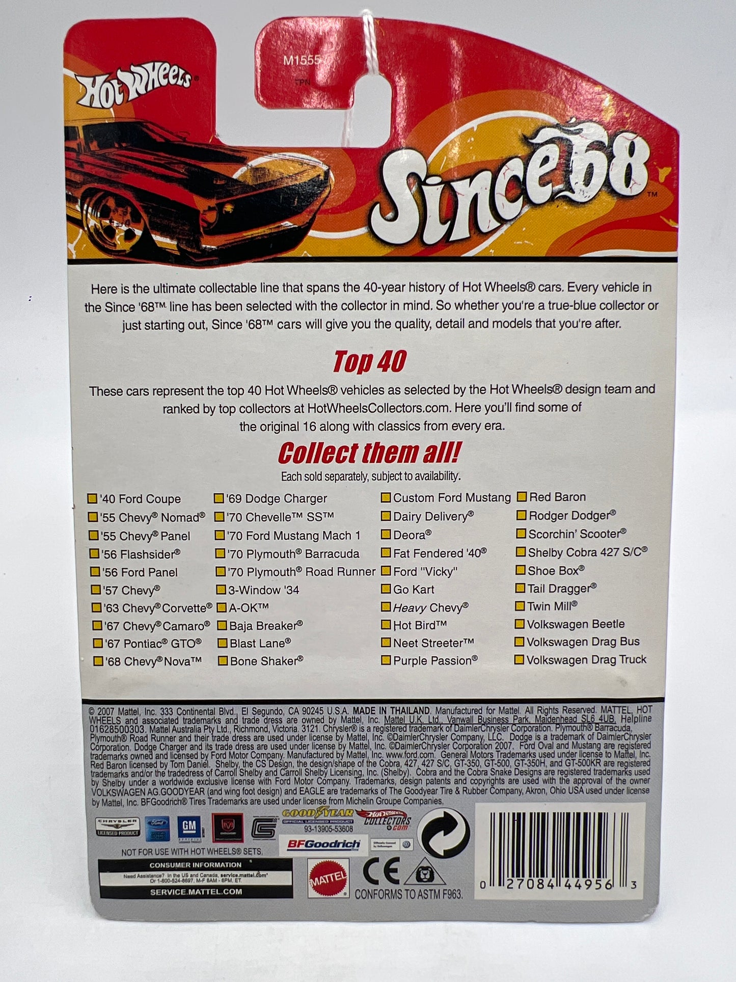 Hot Wheels Since 68 Top 40 #40 Go Kart Orange