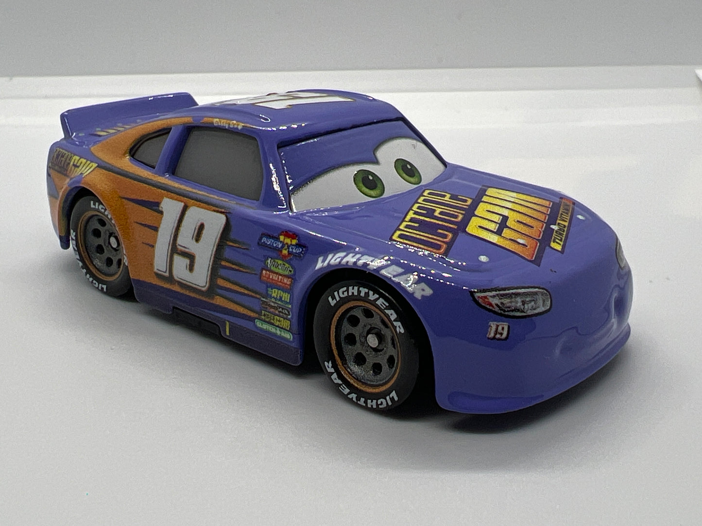 Disney Pixar Cars #19 Bobby Swift Octane Gain Purple Loose