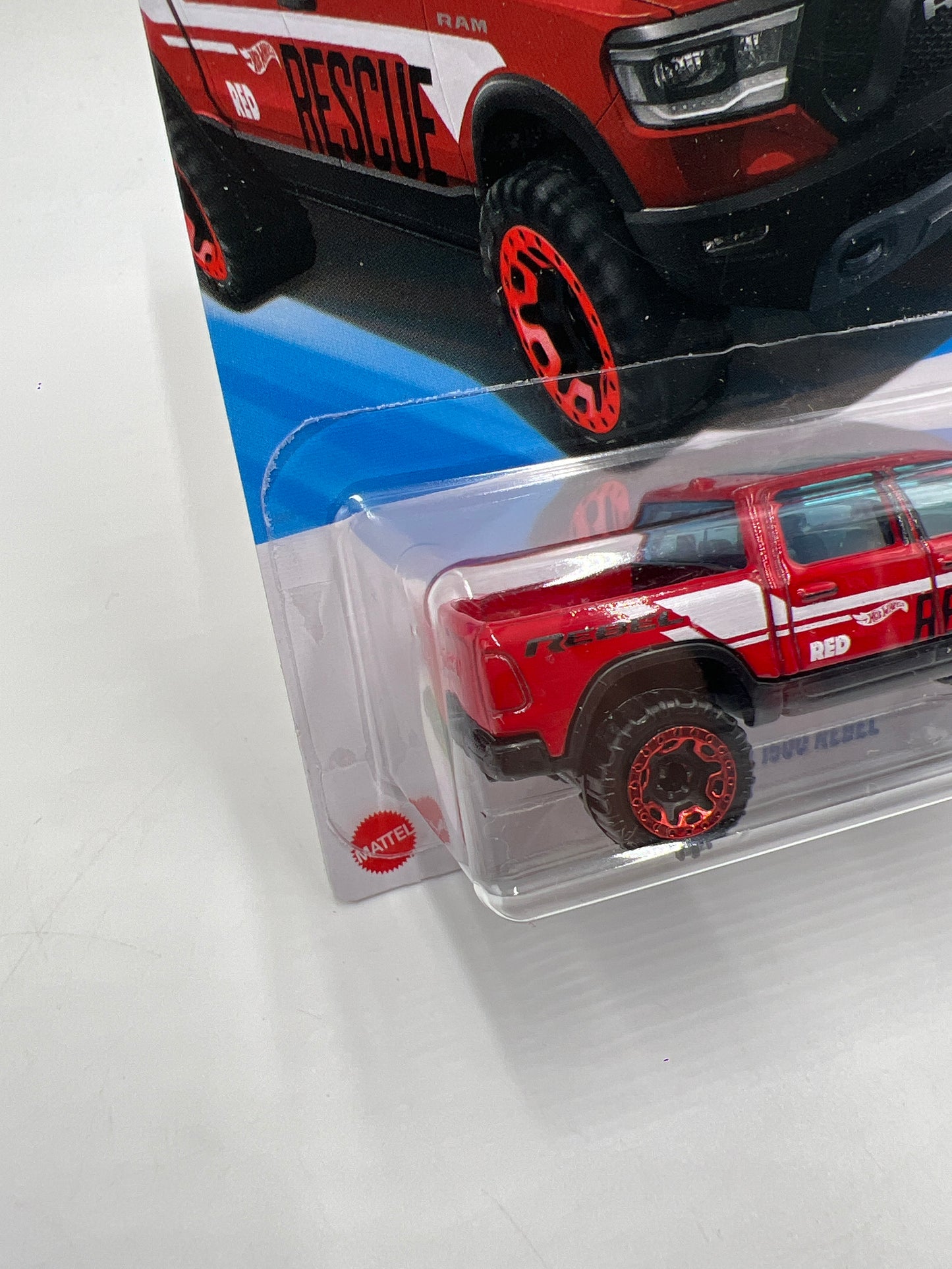 2025 Hot Wheels F Case Target Red Edition #39 2020 Ram 1500 Rebel Red 147H