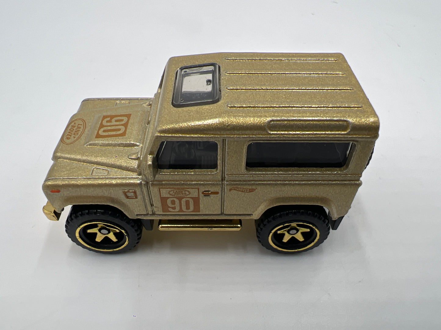 2022 Hot Wheels FAO Schwarz Loose Land Rover Defender 90 Gold