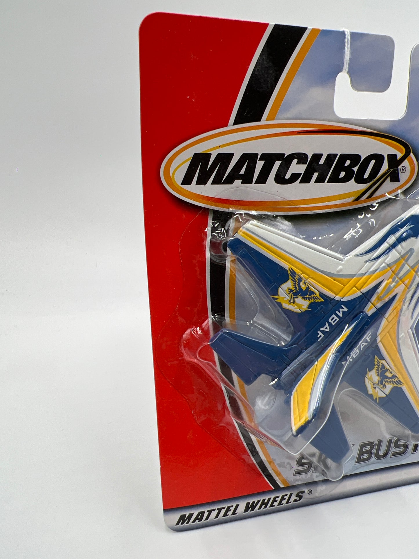 Matchbox Sky Busters Stealth Fighter MBAF Blue/White OO7