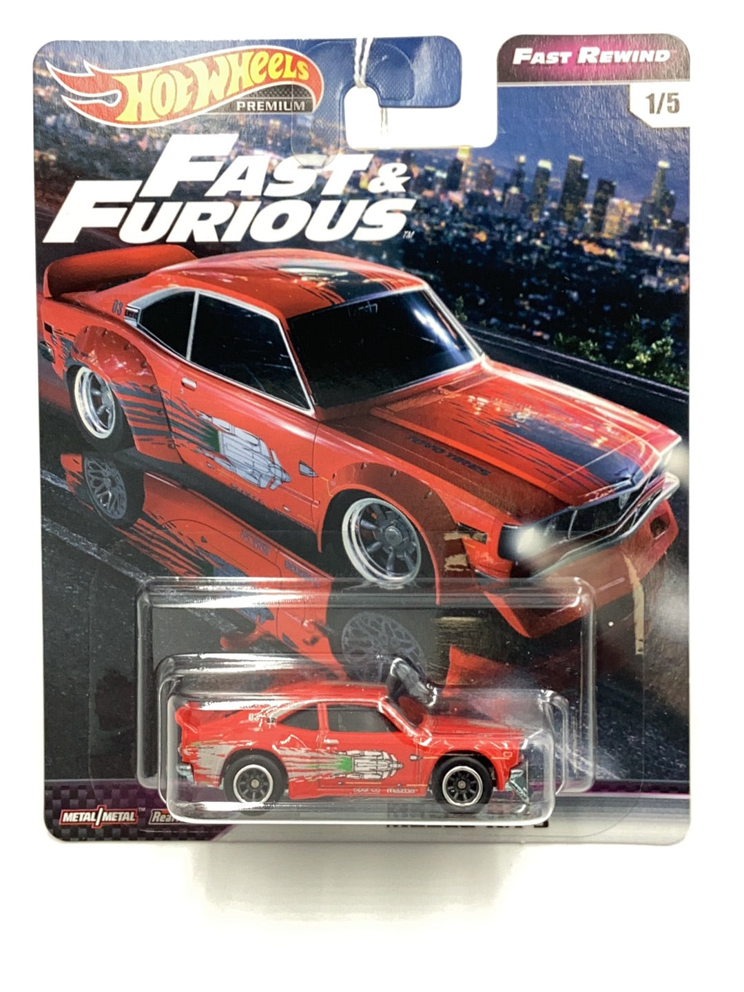 Hot Wheels fast and furious Fast Rewind #1 Mazda RX-3 246O