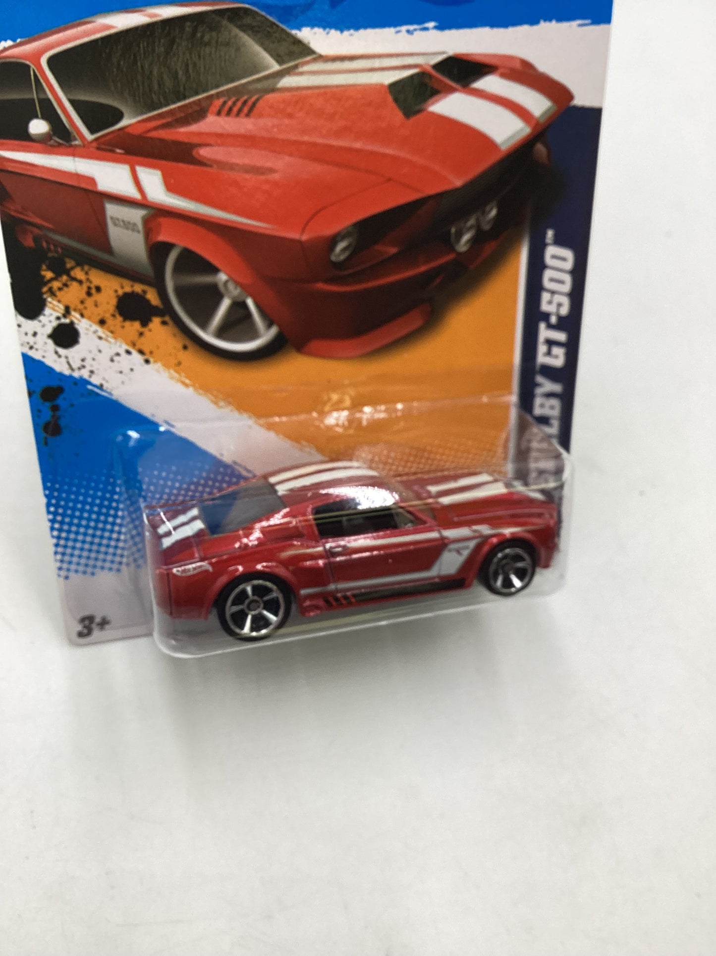 2012 Hot Wheels Muscle Mania Ford #114 67 Shelby GT-500 Red 35F