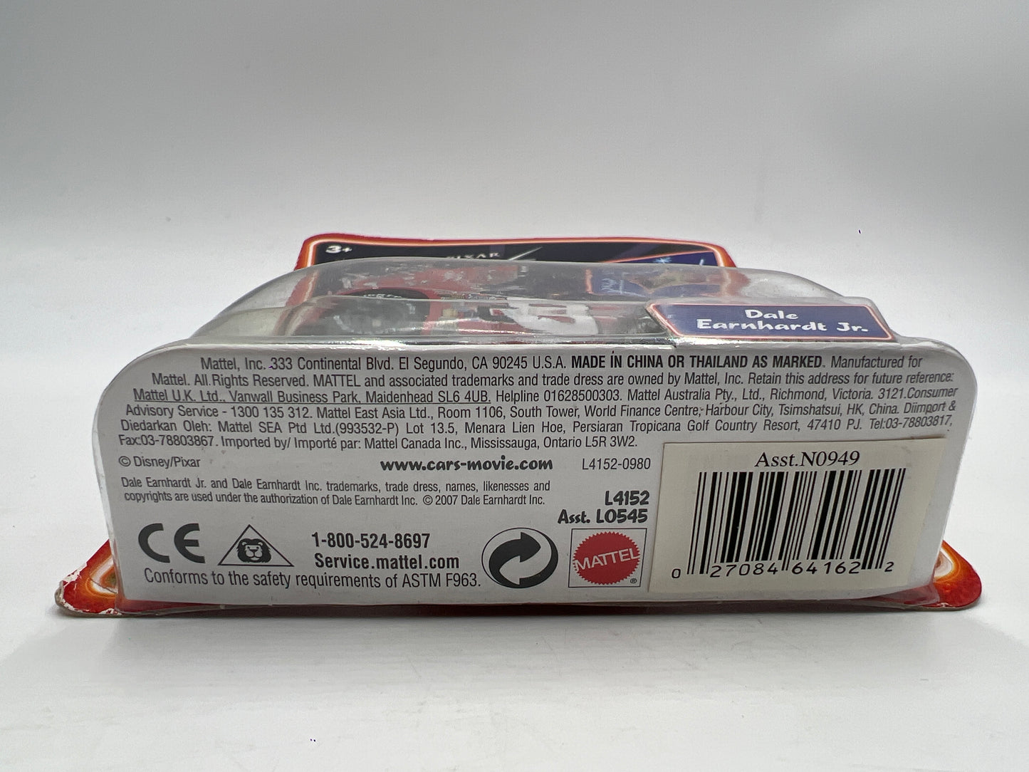 Disney Pixar Cars Supercharged Dale Earnhardt Jr #8