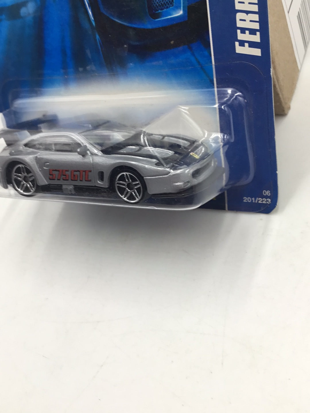 2006 Hot Wheels #201 Ferrari 575 GTC OO5