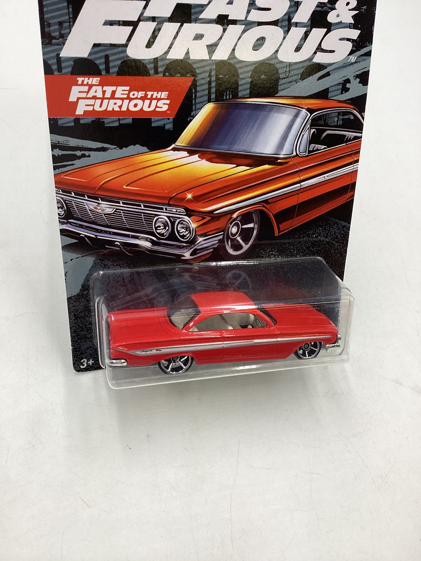 Hot wheels 2019 Fast and furious Fate of the Furious 61 Chevrolet Impala #6 73D