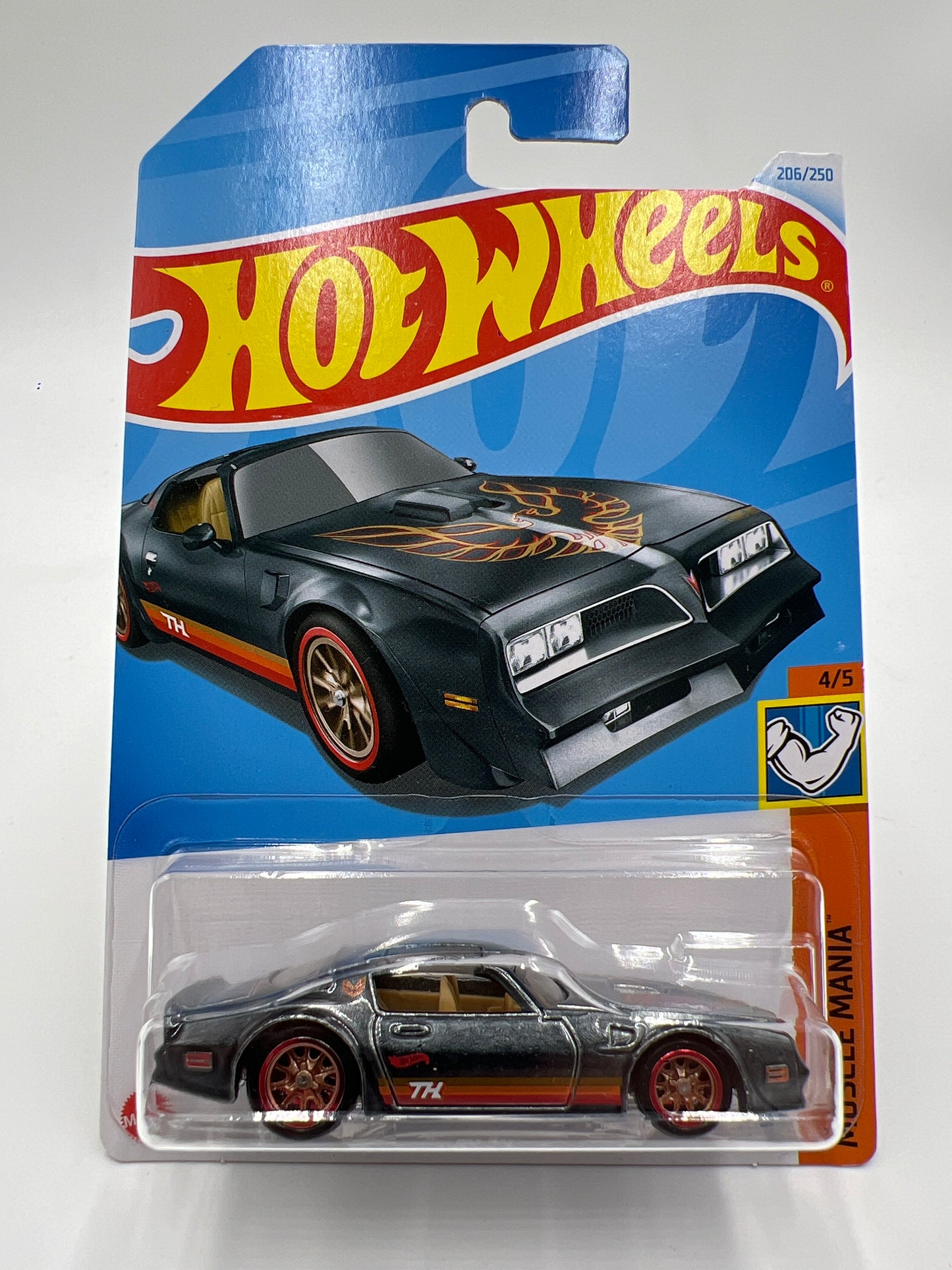 2024 Hot Wheels Super Treasure Hunt #206 L Case 77 Pontiac Firebird T/A W/Protector