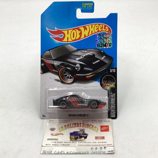 2017 hot wheels Super Treasure Hunt FACTORY SEALED Nissan Fairlady Z 3/10 with protector