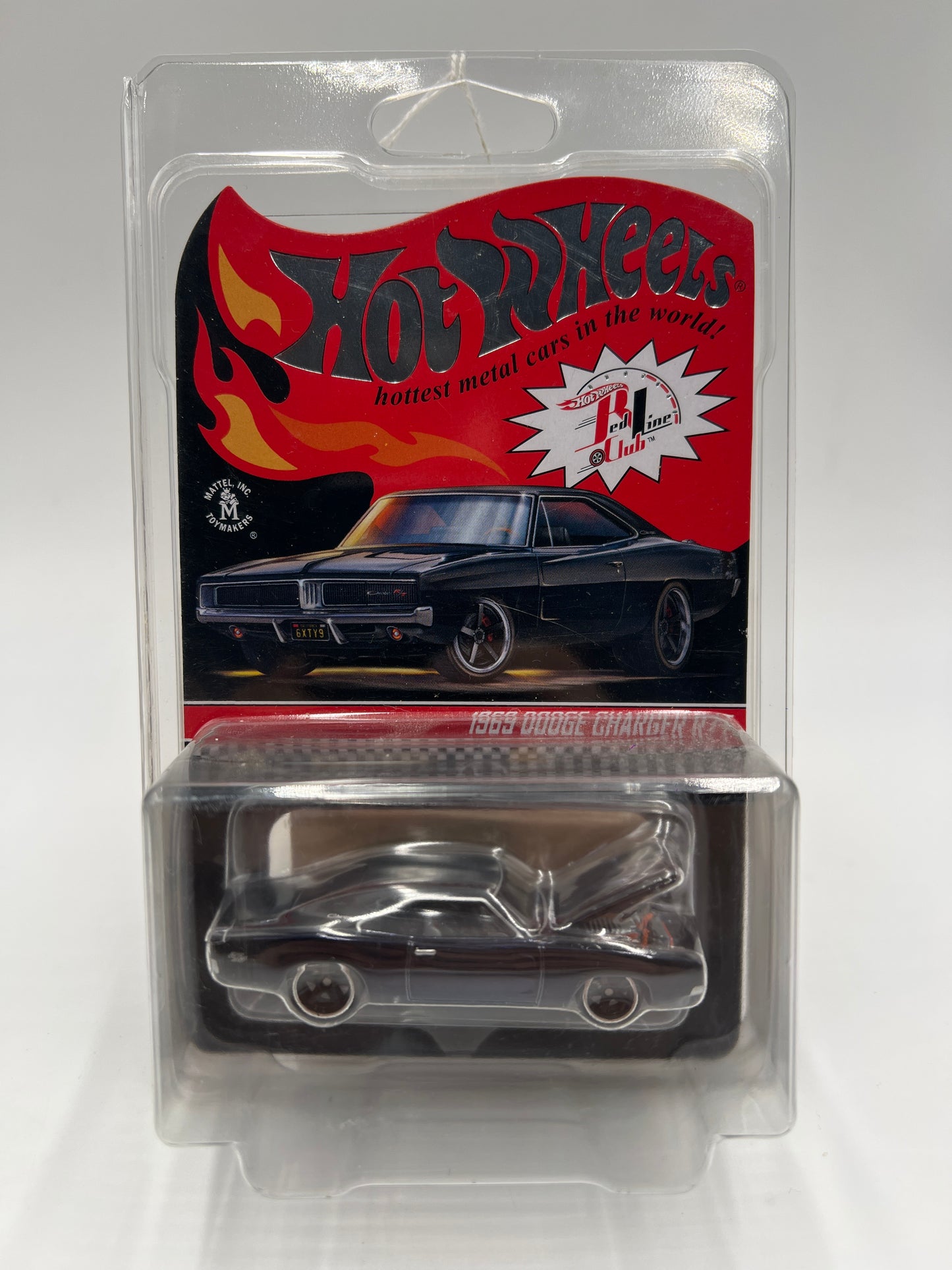2024 Hot Wheels RLC 16754/17500 1969 Dodge Charger R/T Black W/Protector Cracked Blister