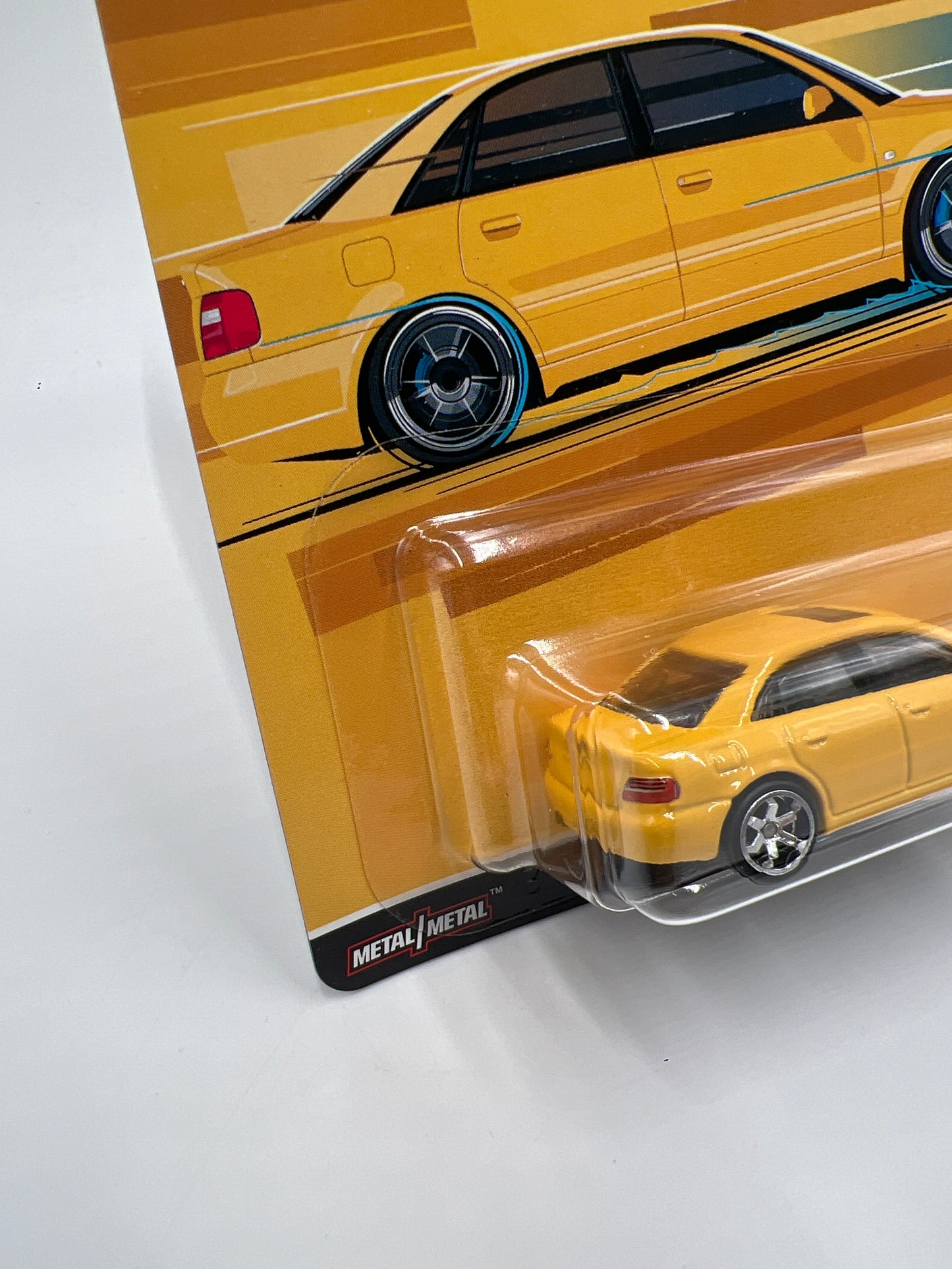 Hot Wheels Premium Deutschland Design #2 2/5 Audi S4 Quattro Yellow 253D