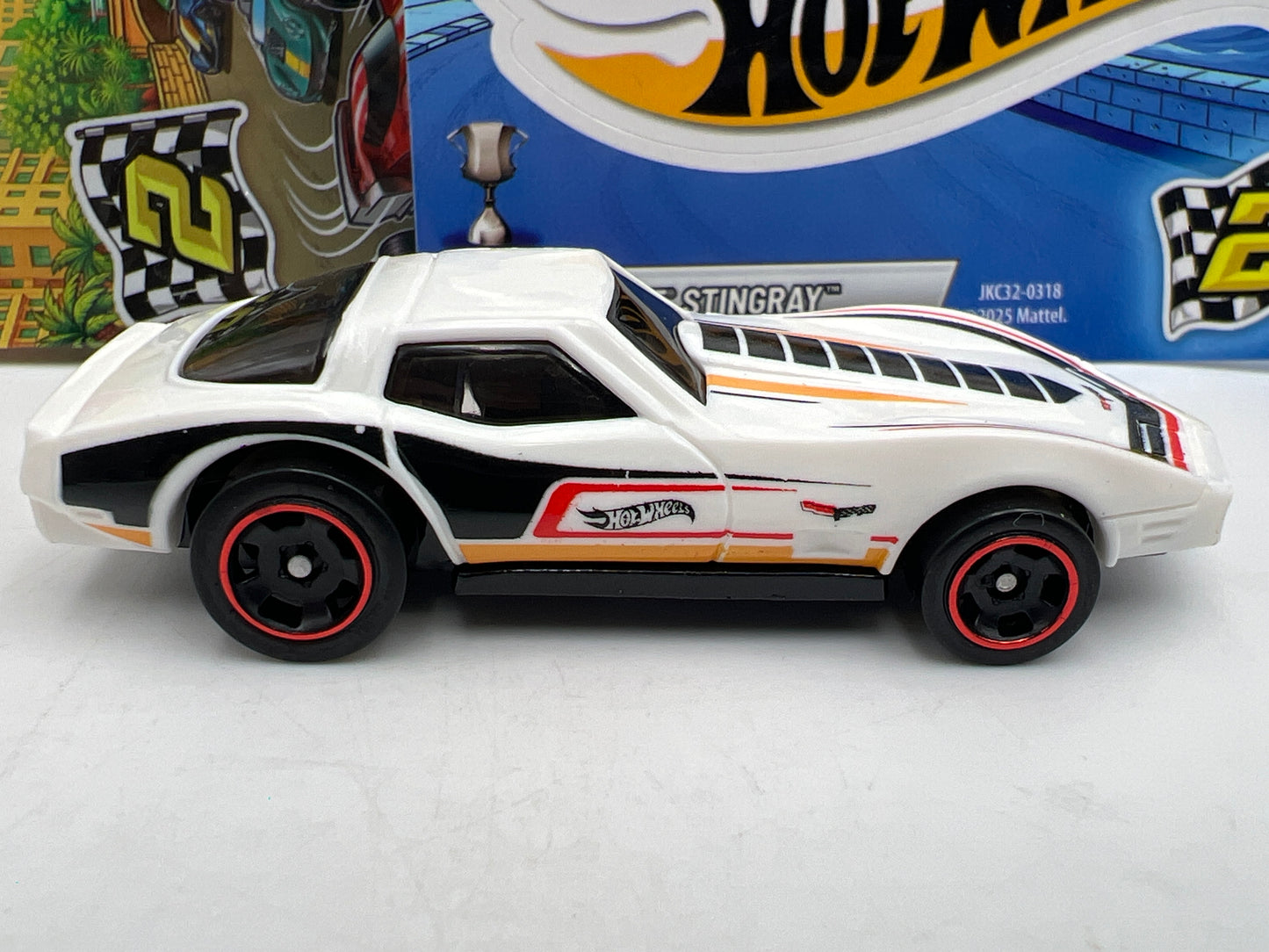 2026 Hot Wheels Mystery Models Series 2 #2 CHASE Corvette Stingray White