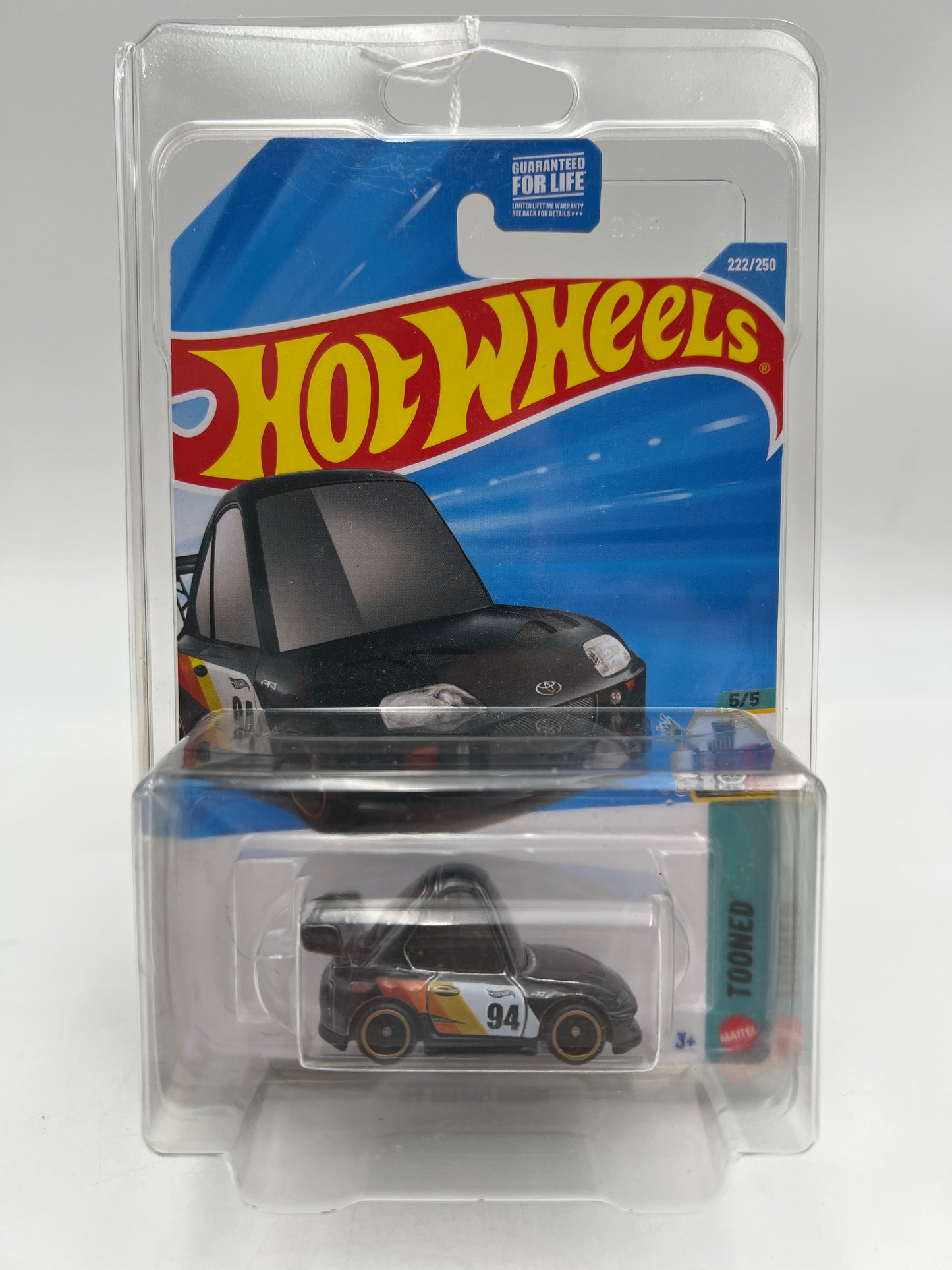 2026 Hot Wheels K Case Super Treasure Hunt #222 94 Toyota Supra Black W/Protector