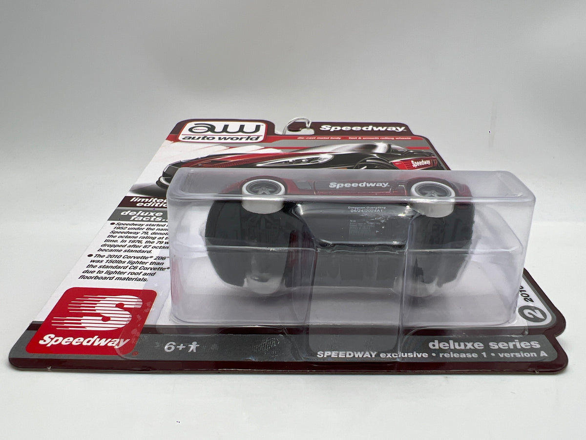 Auto World Speedway Exclusive Ultra Red CHASE 2010 Chevy Corvette Z06