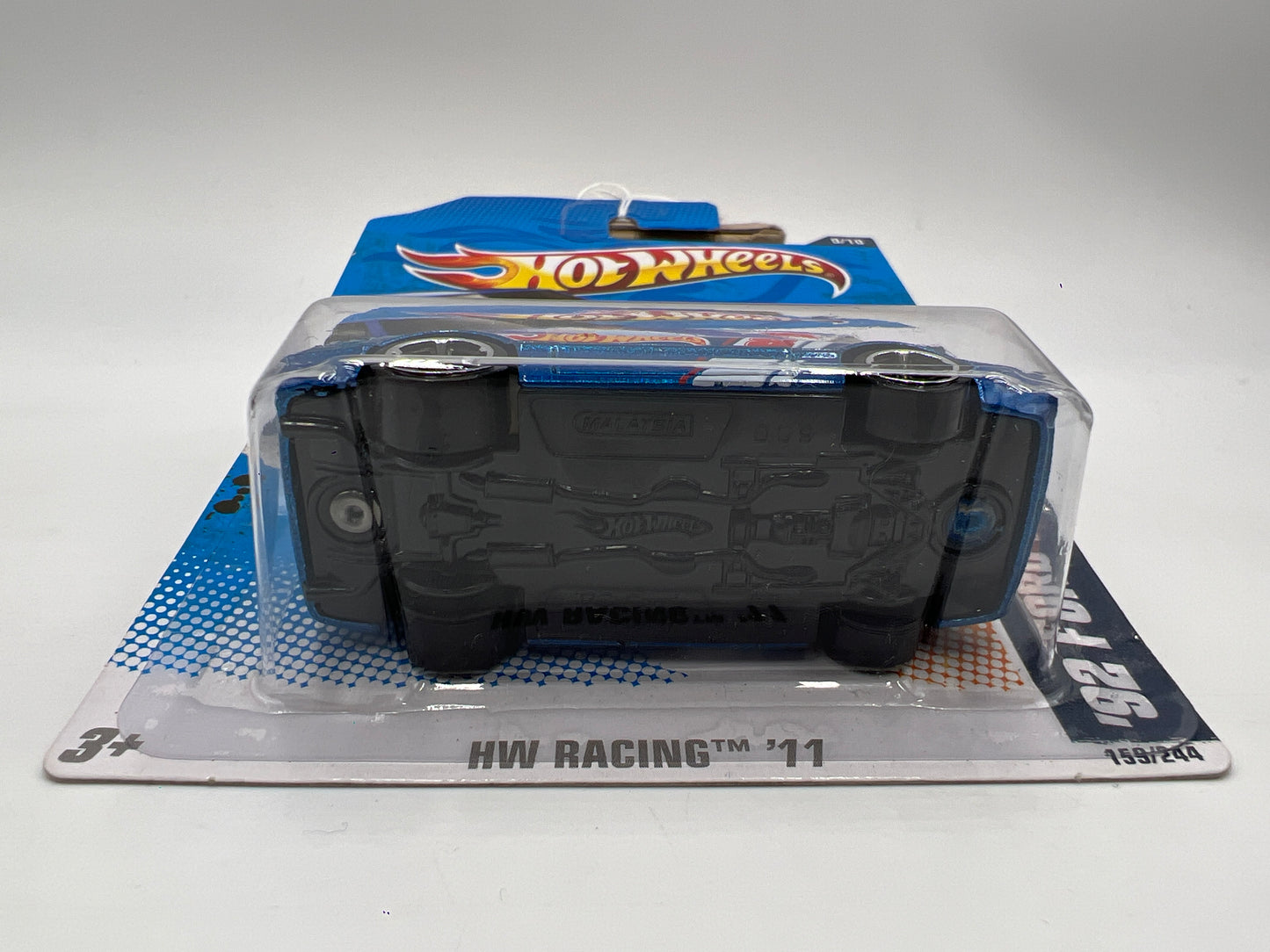 2011 Hot Wheels Racing #159 92 Ford Mustang Blue 24A