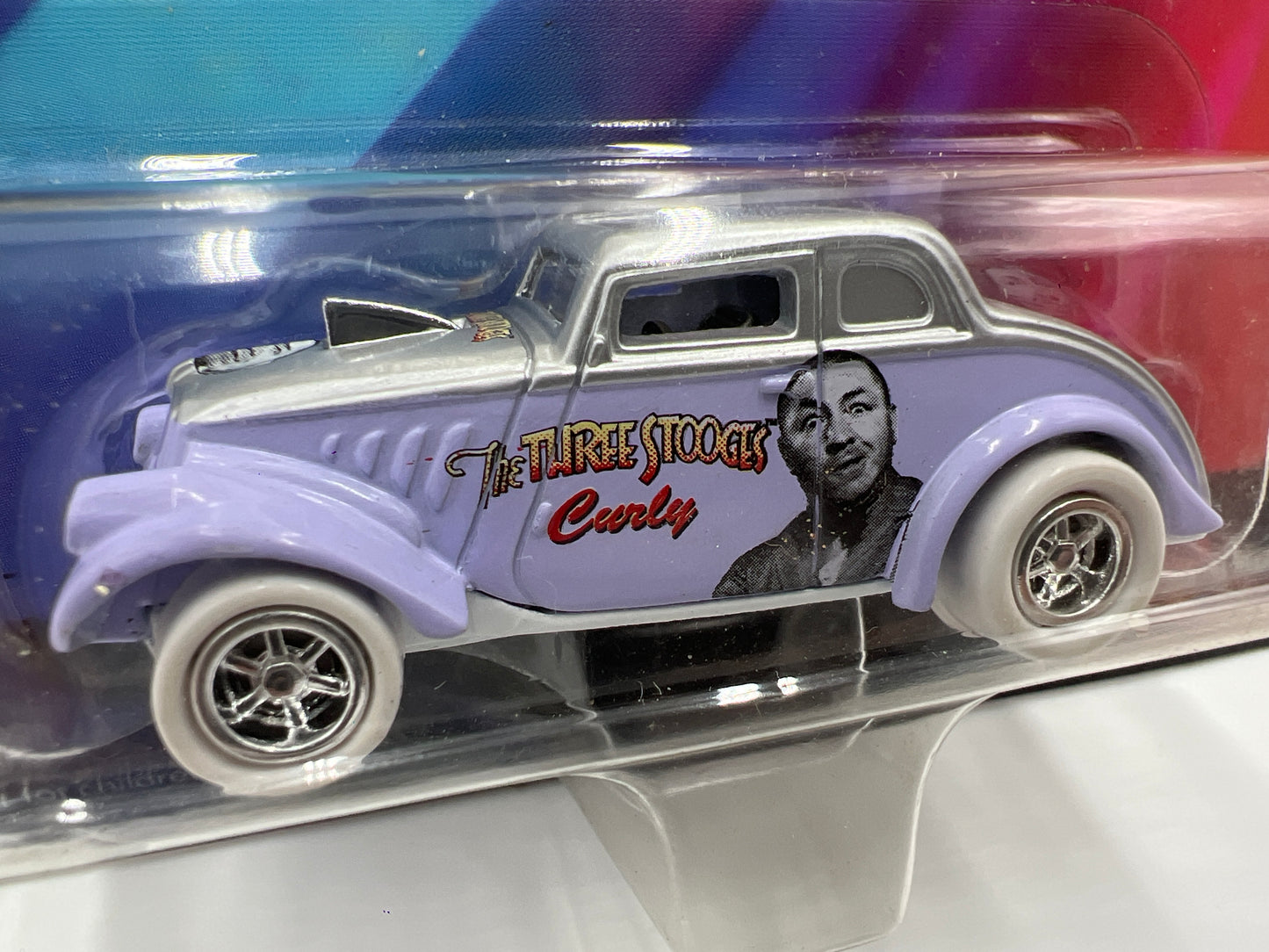 Johnny Lightning White Lightning Chase Team Lightning The Three Stooges 1933 Willys Curly Purple