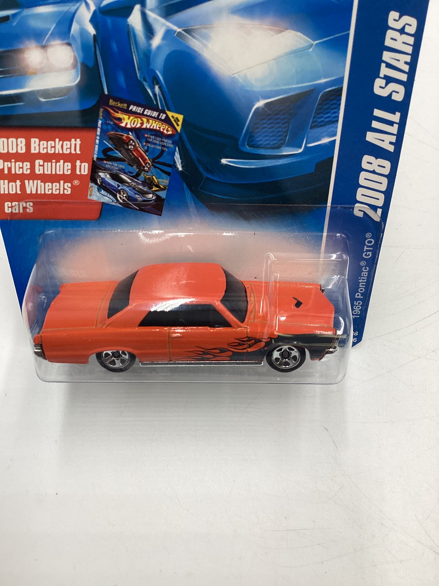 2008 Hot Wheels All Stars #70 1965 Pontiac GTO Orange 54G