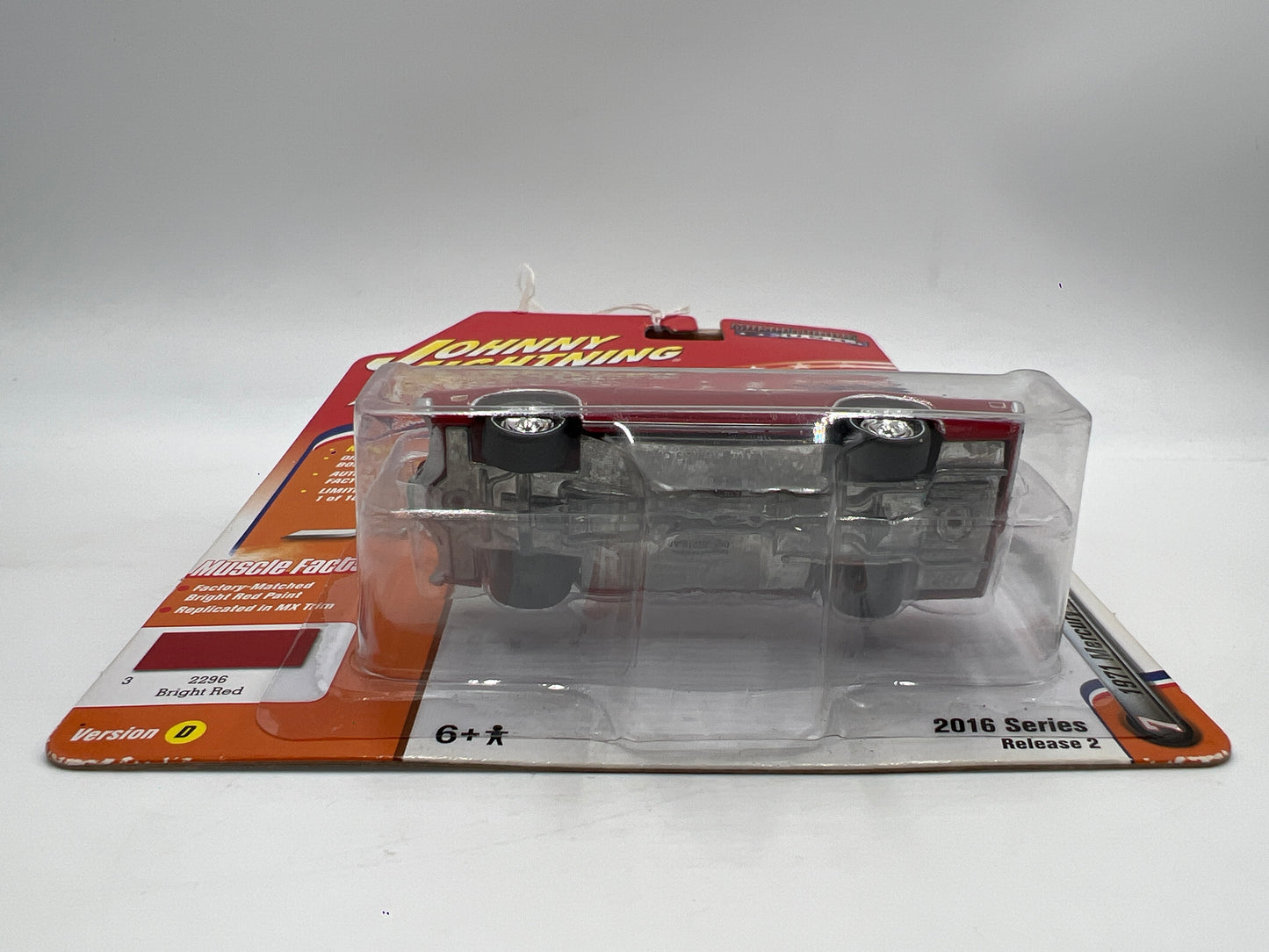 Johnny Lightning Muscle Cars USA #7 Release 2 Version D 1/1836 1971 Mercury Montego Red 220C