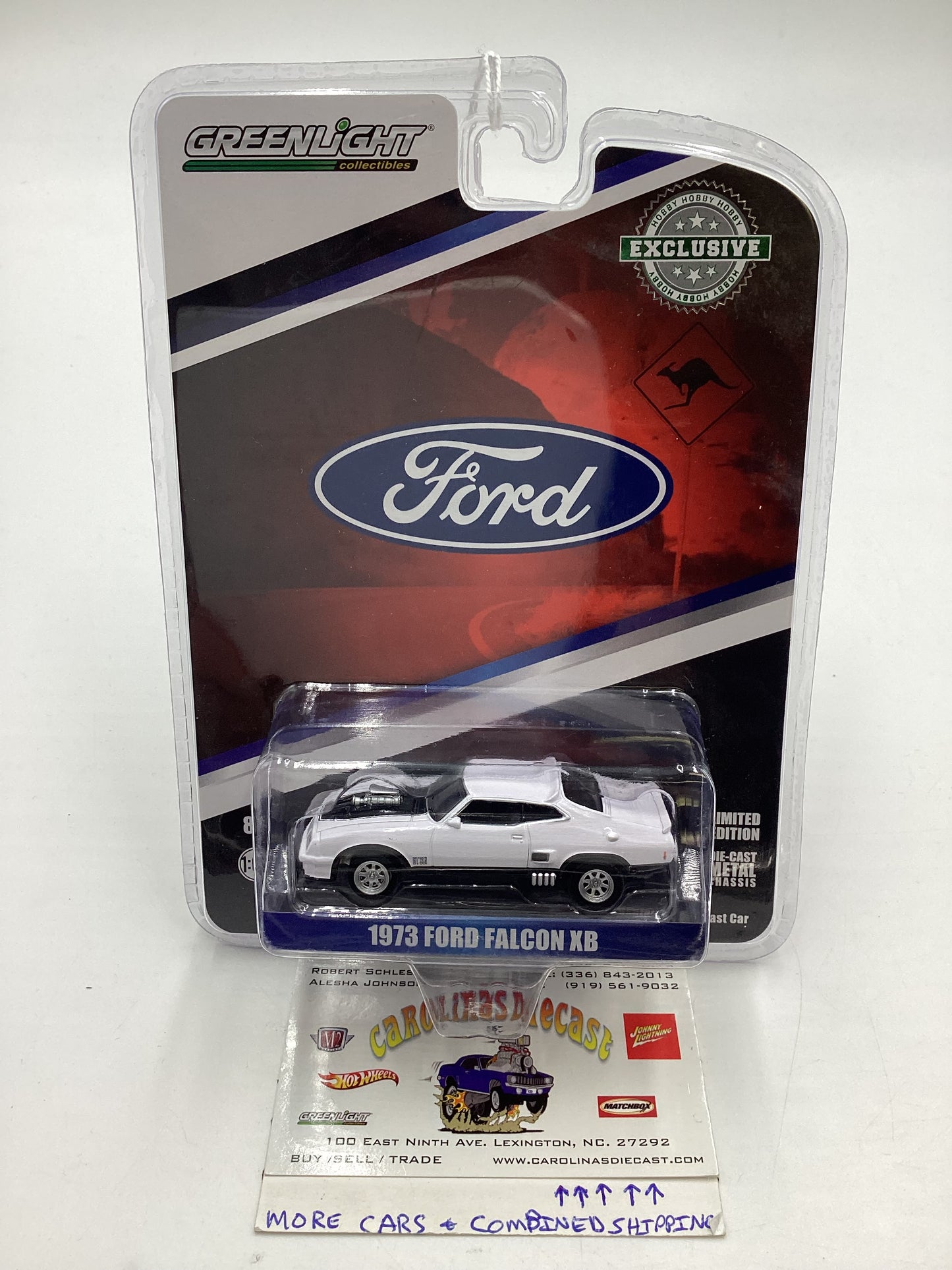 Greenlight GL Hobby Exclusive 1973 Ford Falcon XB White 177C