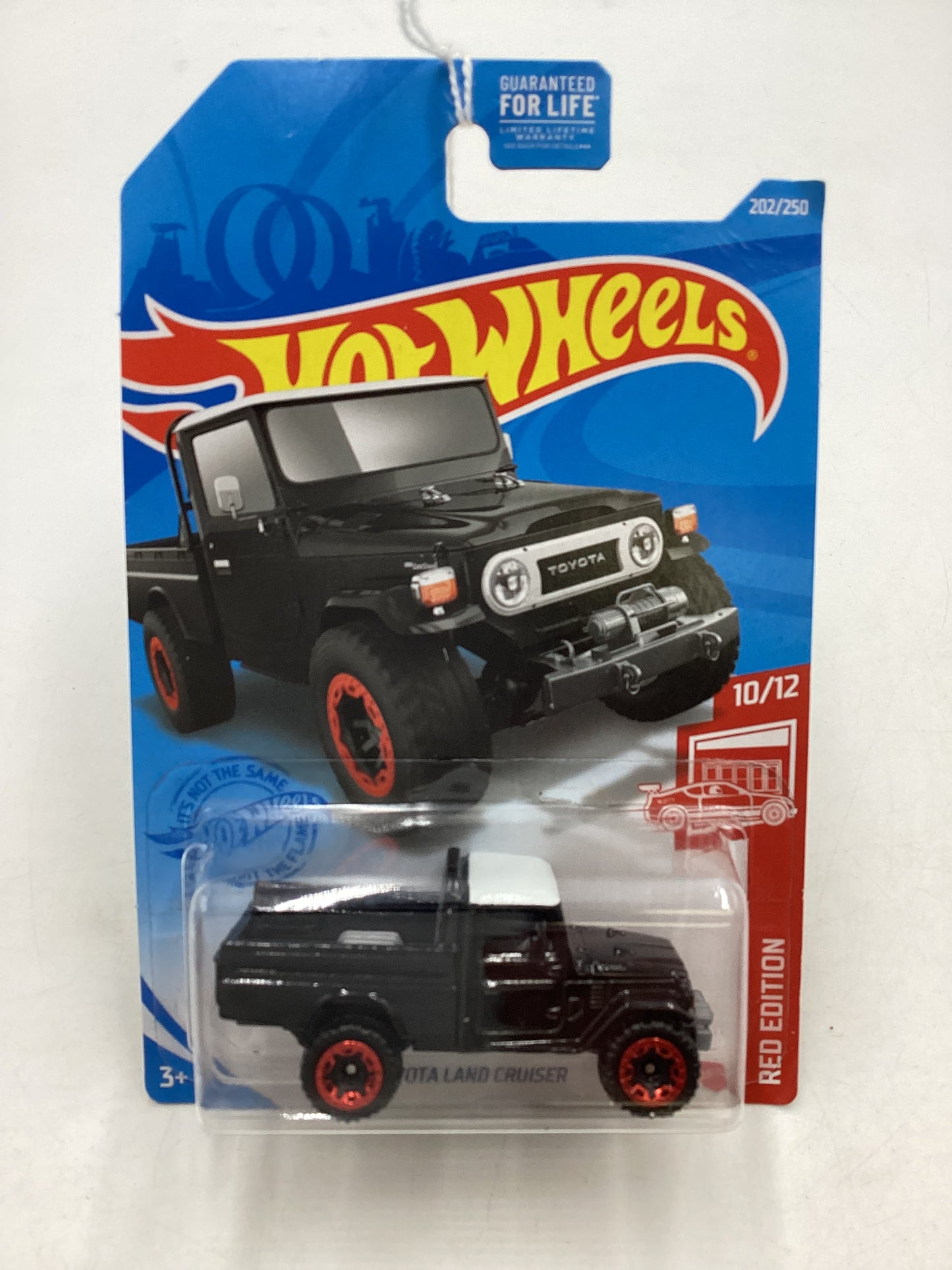 2021 Hot Wheels #202 Red Edition Toyota Land Cruiser 147A