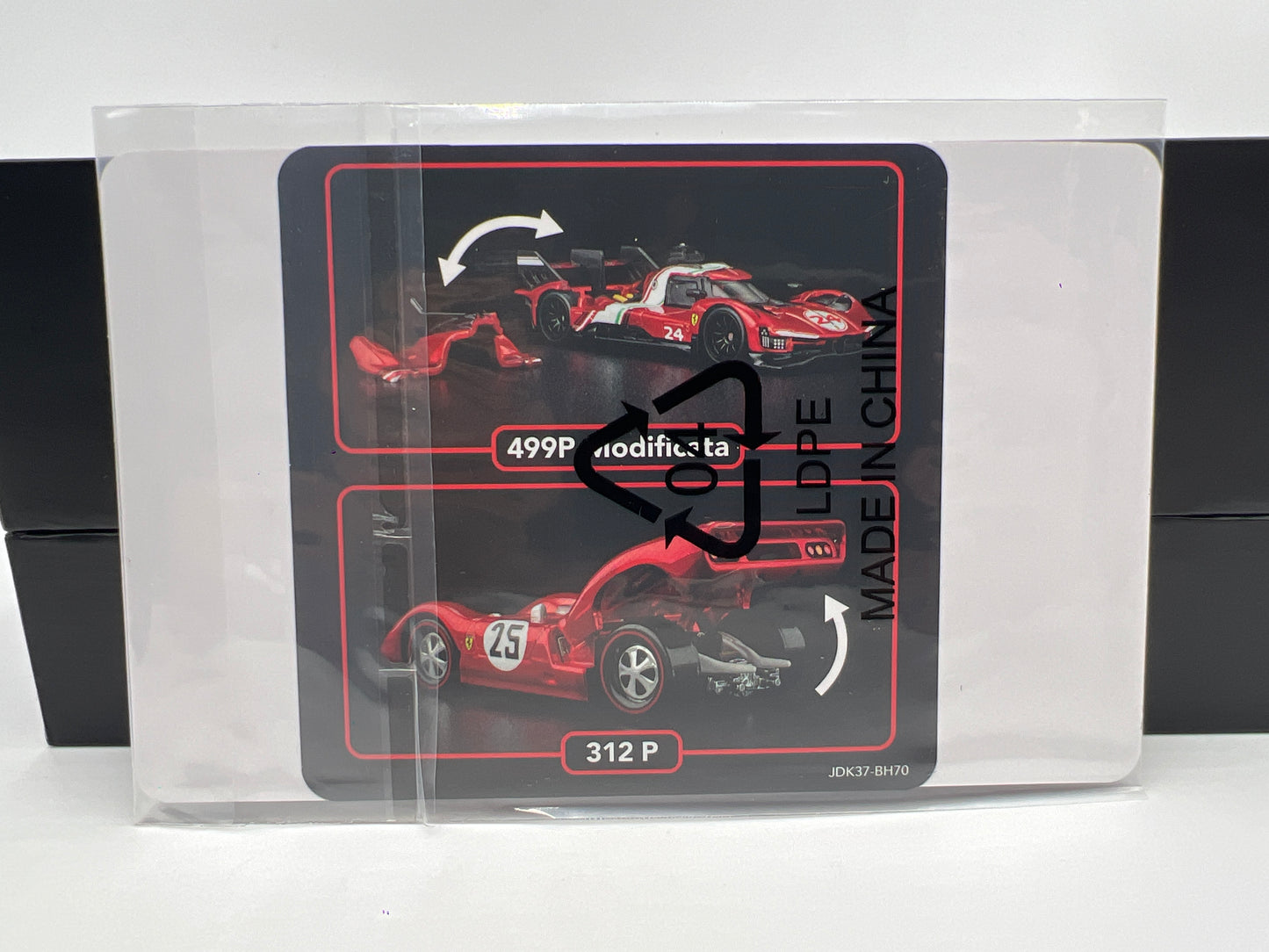 2025 Hot Wheels RLC Ferrari Heritage Set Ferrari 499P Modificata & Ferrari 312 P Spectraflame Red