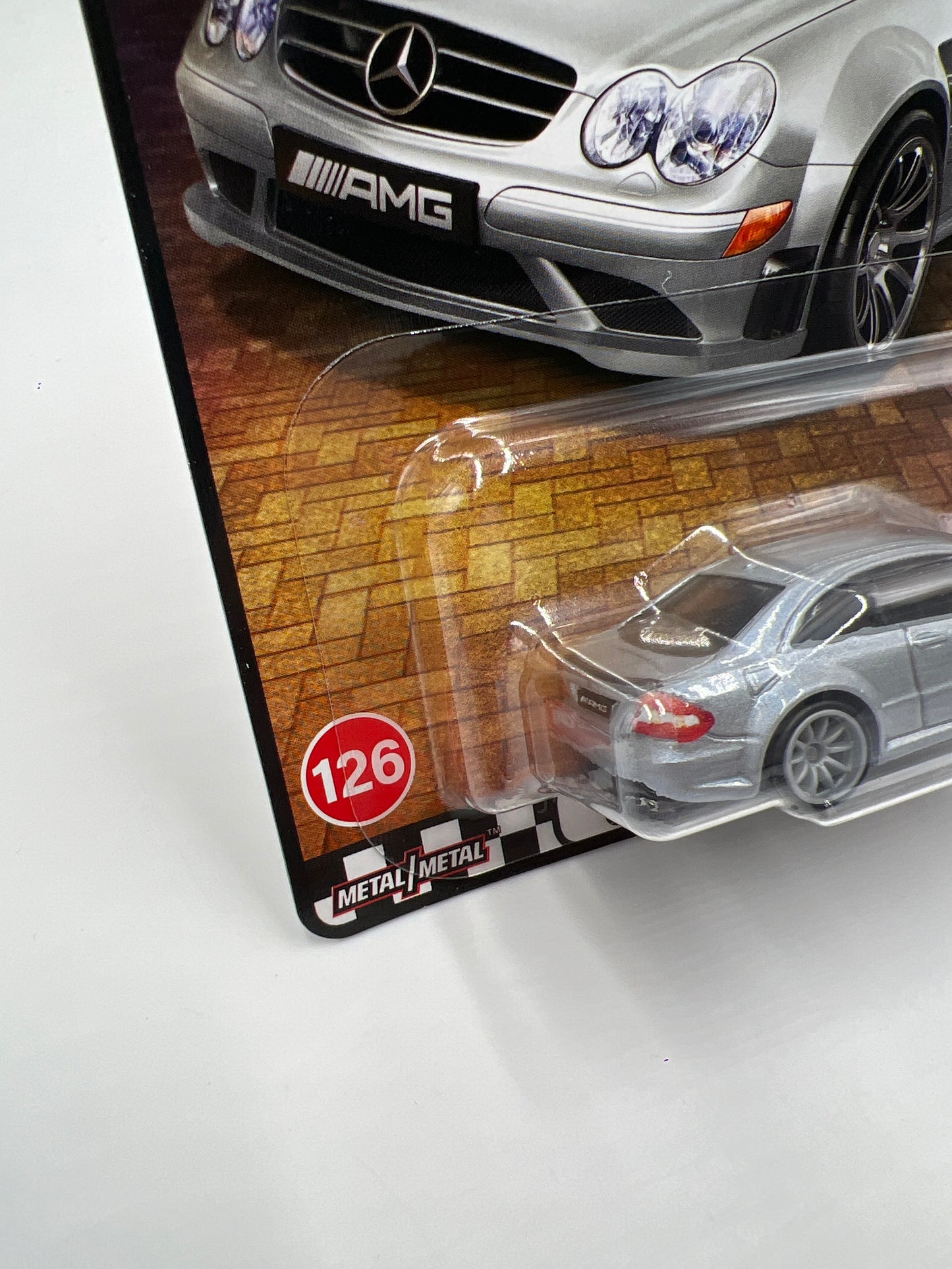 2025 Hot Wheels Premium Boulevard #126 2008 Mercedes-Benz CLK 63 AMG Black Series Silver 262E