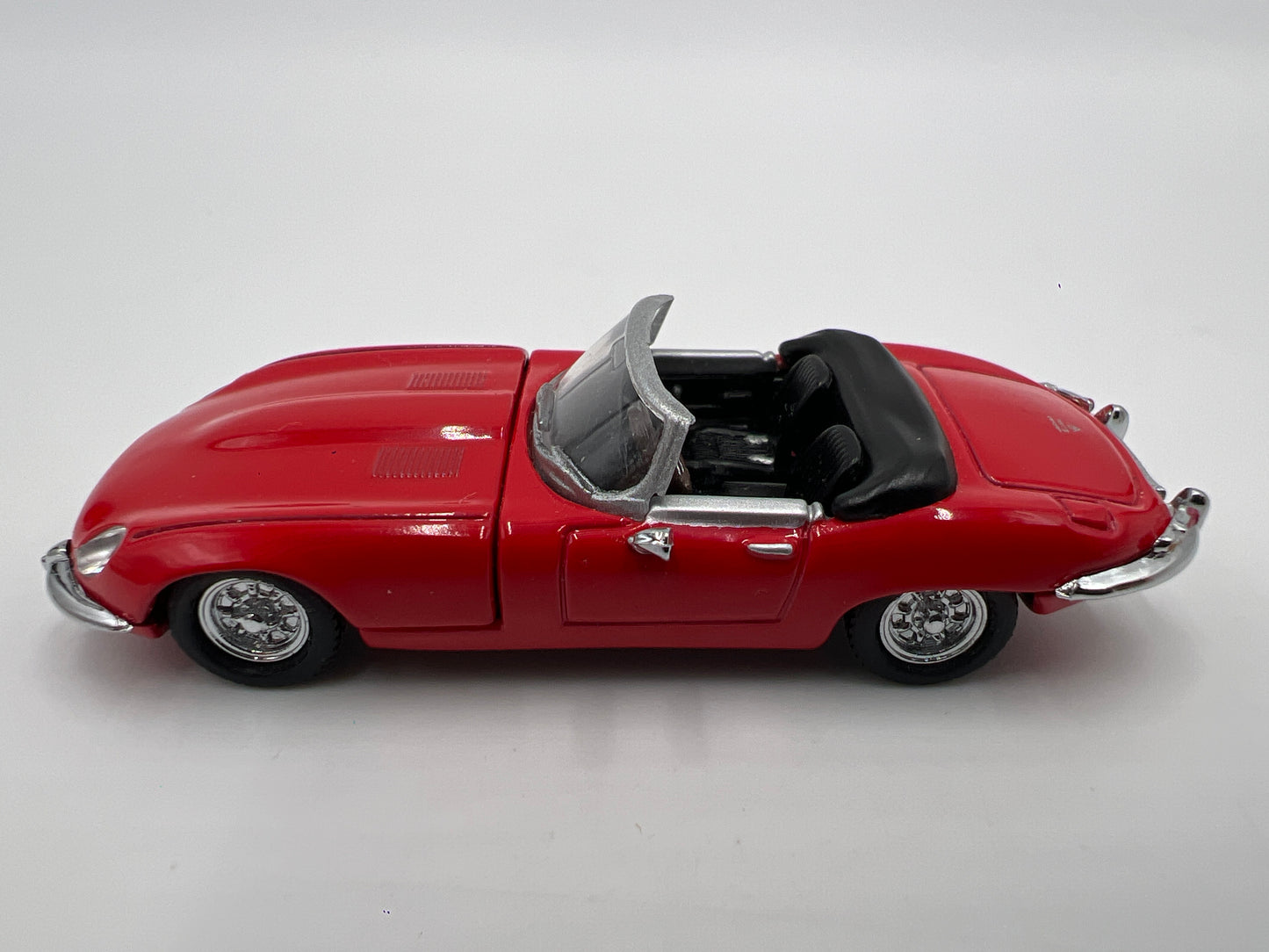 Hot Wheels 1/64 Premium Legends The Jay Leno Collection Jaguar XKE Red Loose