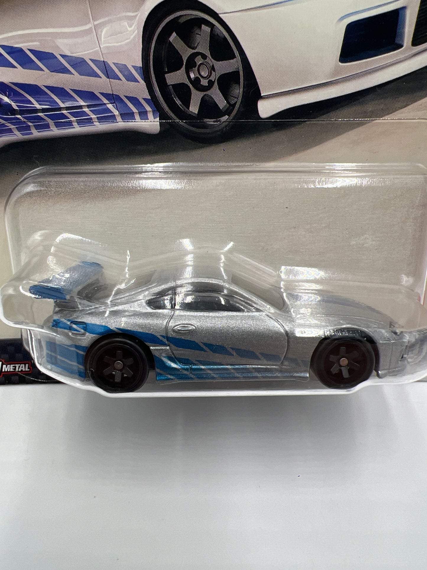 Hot Wheels Premium Fast & Furious #1 Toyota Supra Silver/Blue