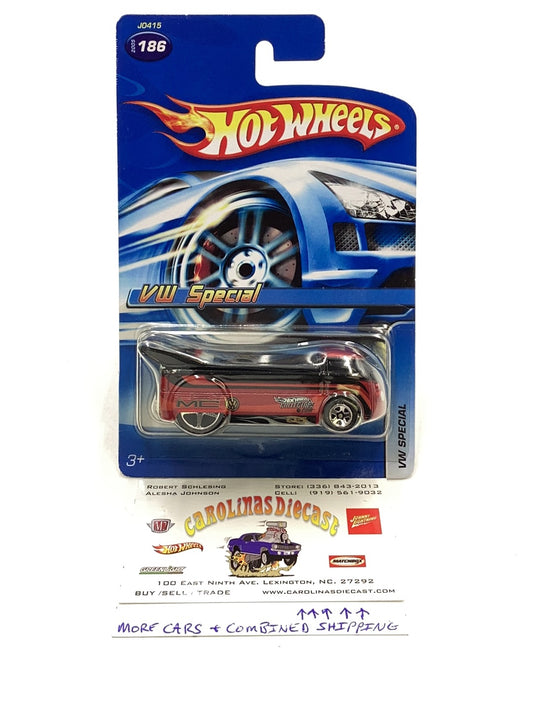 2005 Hot Wheels VW Special #186 with protector