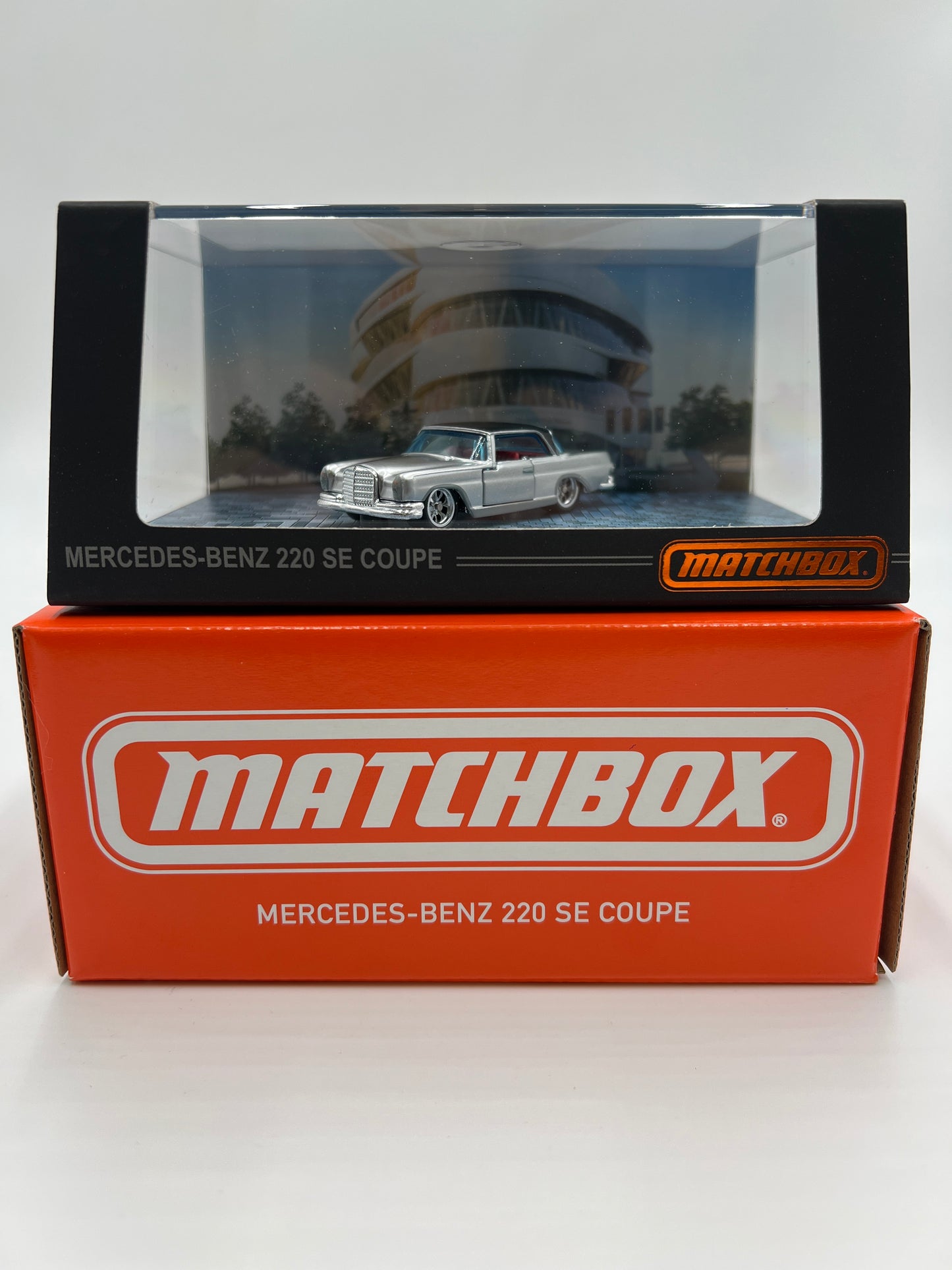 Matchbox Mattel Creations Mercedes-Benz 220 SE Coupe Silver
