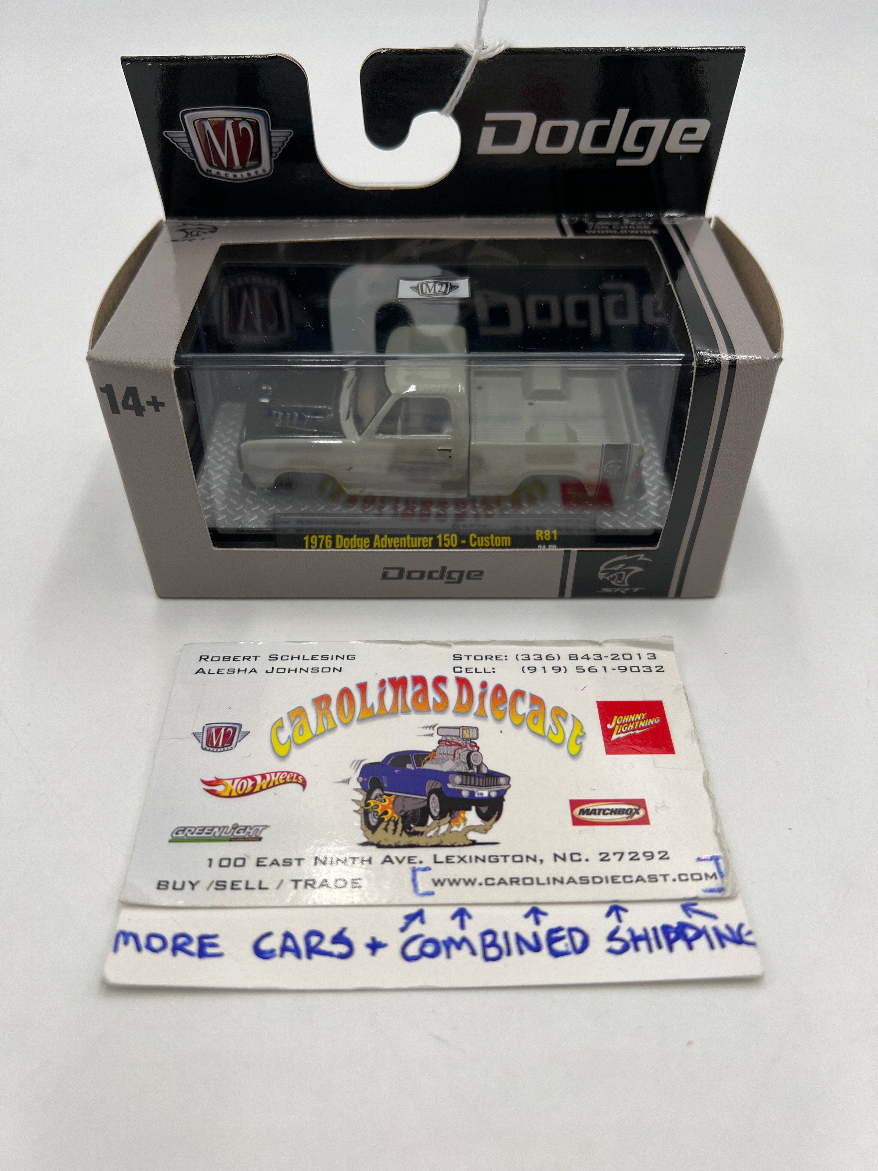 2024 M2 Machines 1976 Dodge Adventurer 150 Gray Custom R81