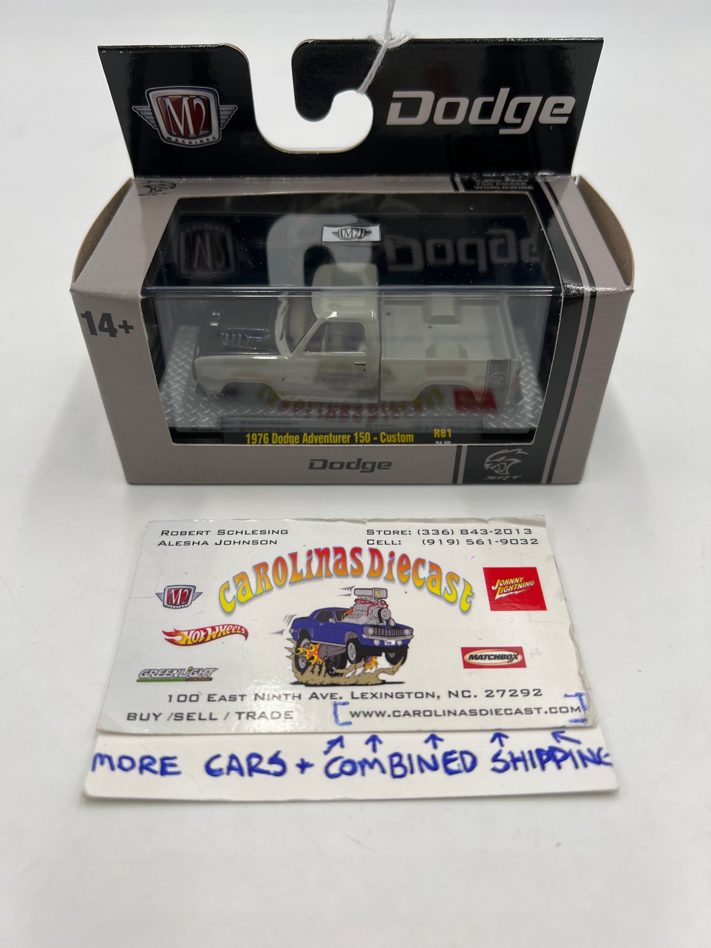 2024 M2 Machines 1976 Dodge Adventurer 150 Gray Custom R81