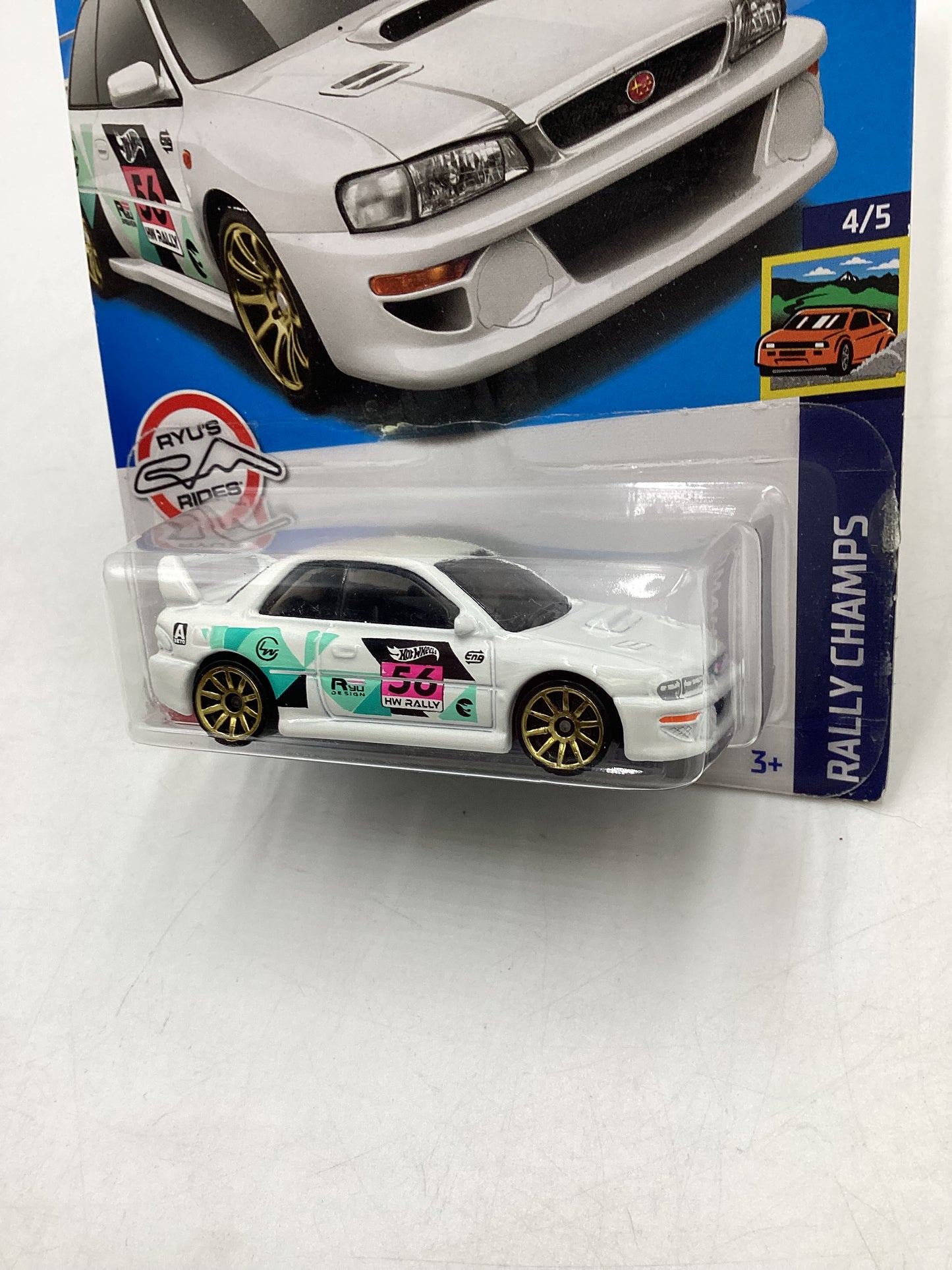 2022 Hot Wheels Treasure hunt #223 98 Subaru Impreza 22B-STI version