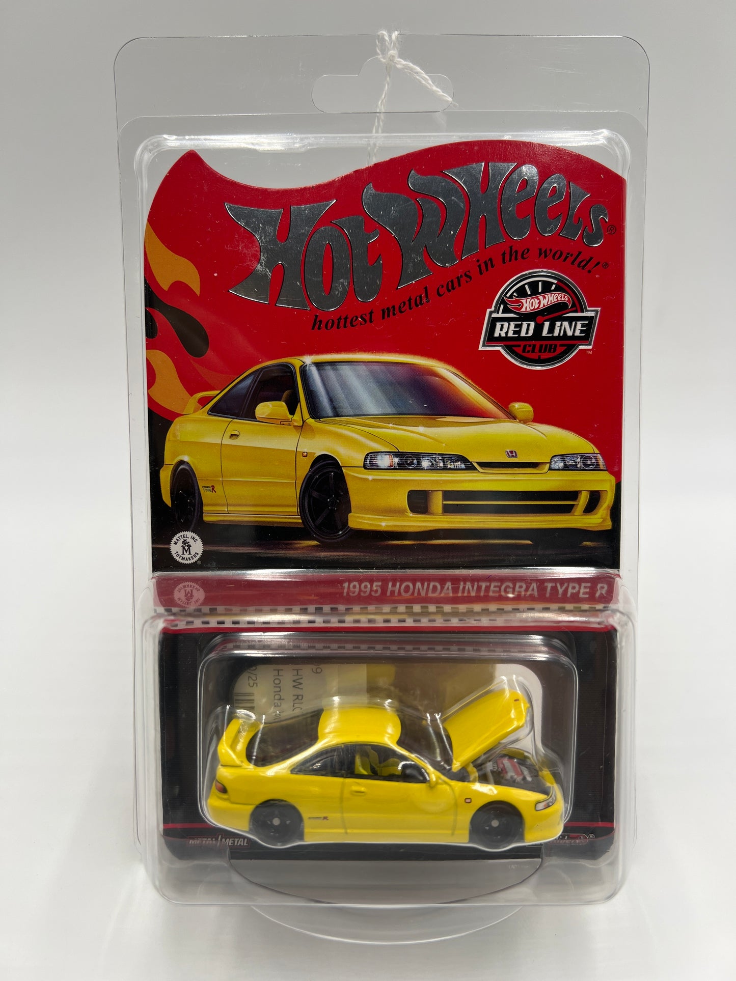 2024 Hot Wheels RLC 1995 Honda Integra Type R Yellow W/Protector