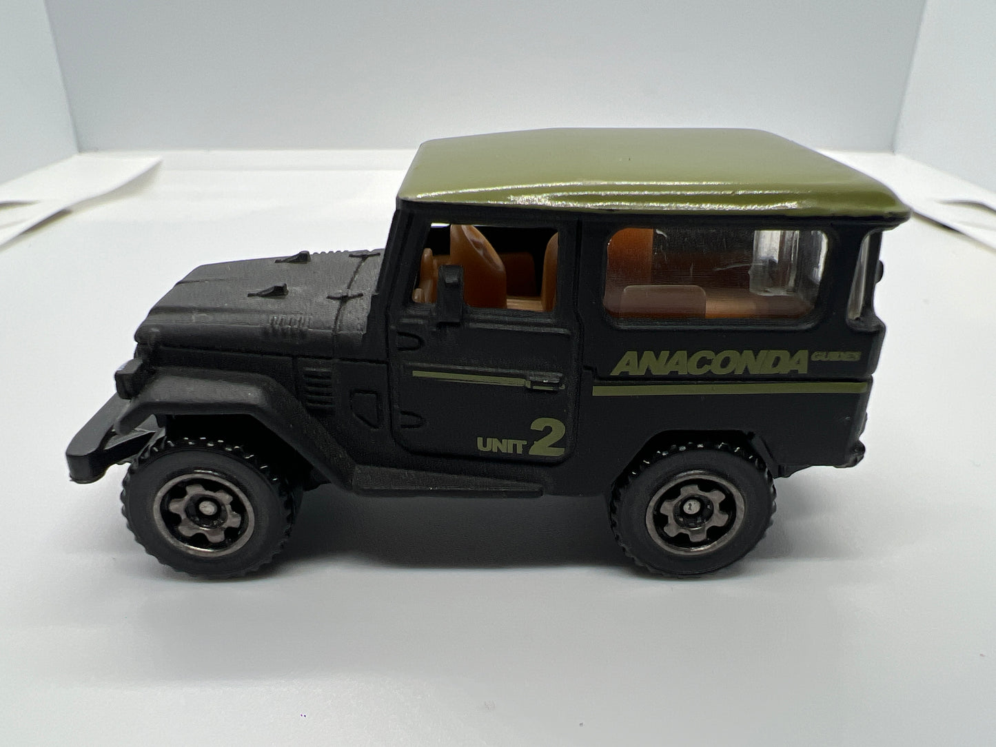 Matchbox 1/64 1968 Toyota Land Cruiser FJ40 Matte Black Loose