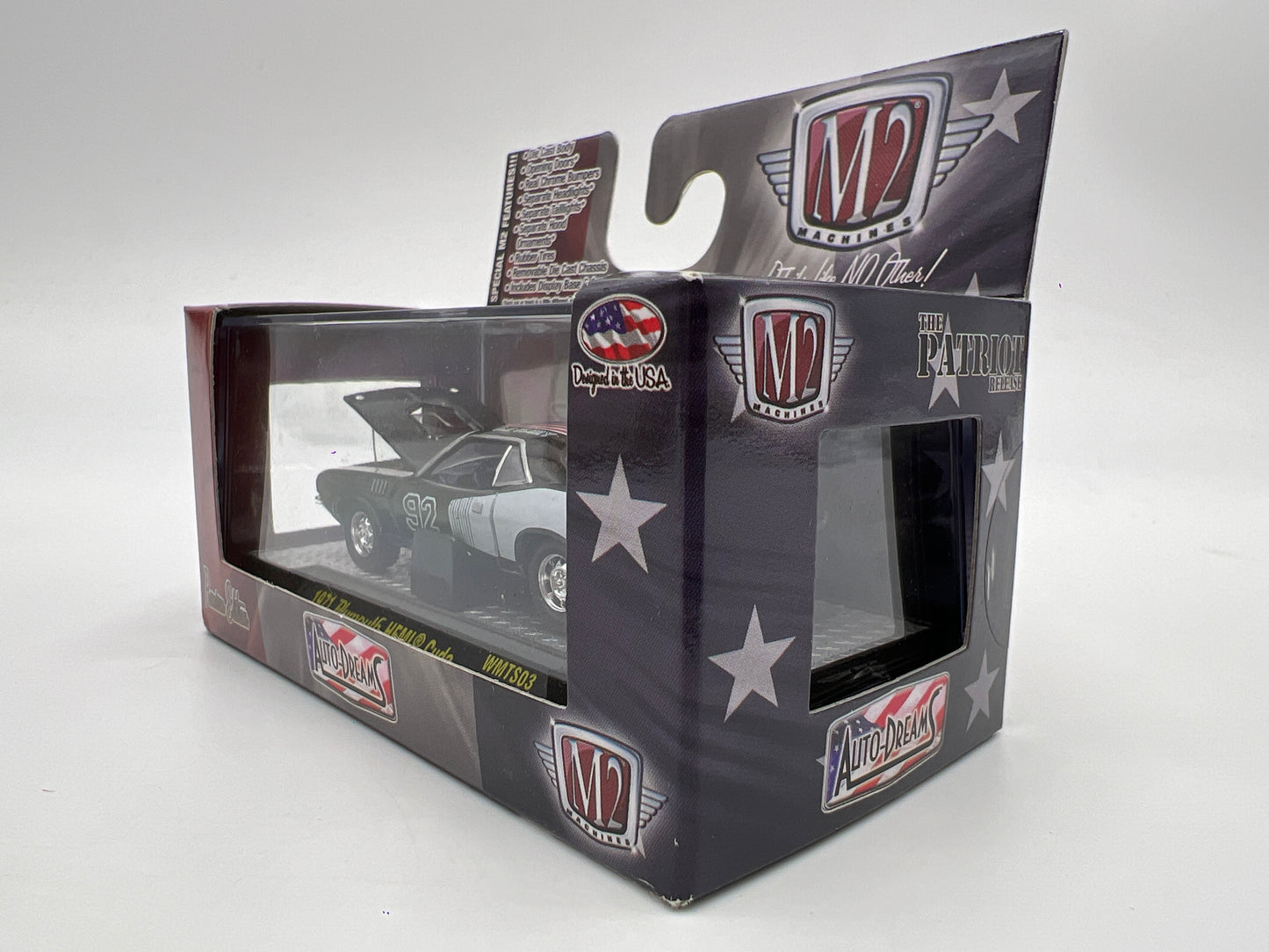 M2 Machines Walmart Exclusive Auto-Dreams 1971 Plymouth Hemi Cuda Black WMTS03