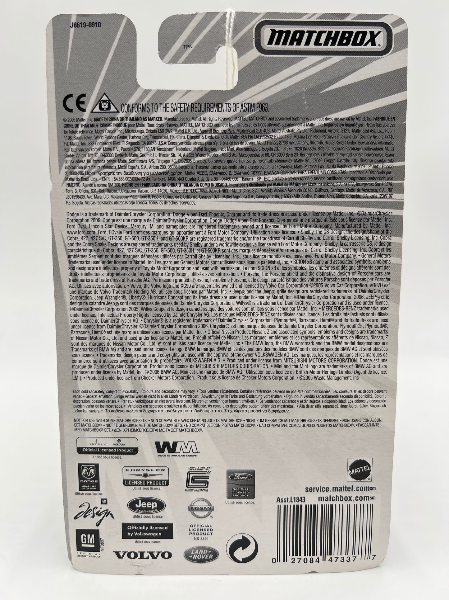 Matchbox Superfast #70 Mercedes-Benz SL55 AMG Light Blue