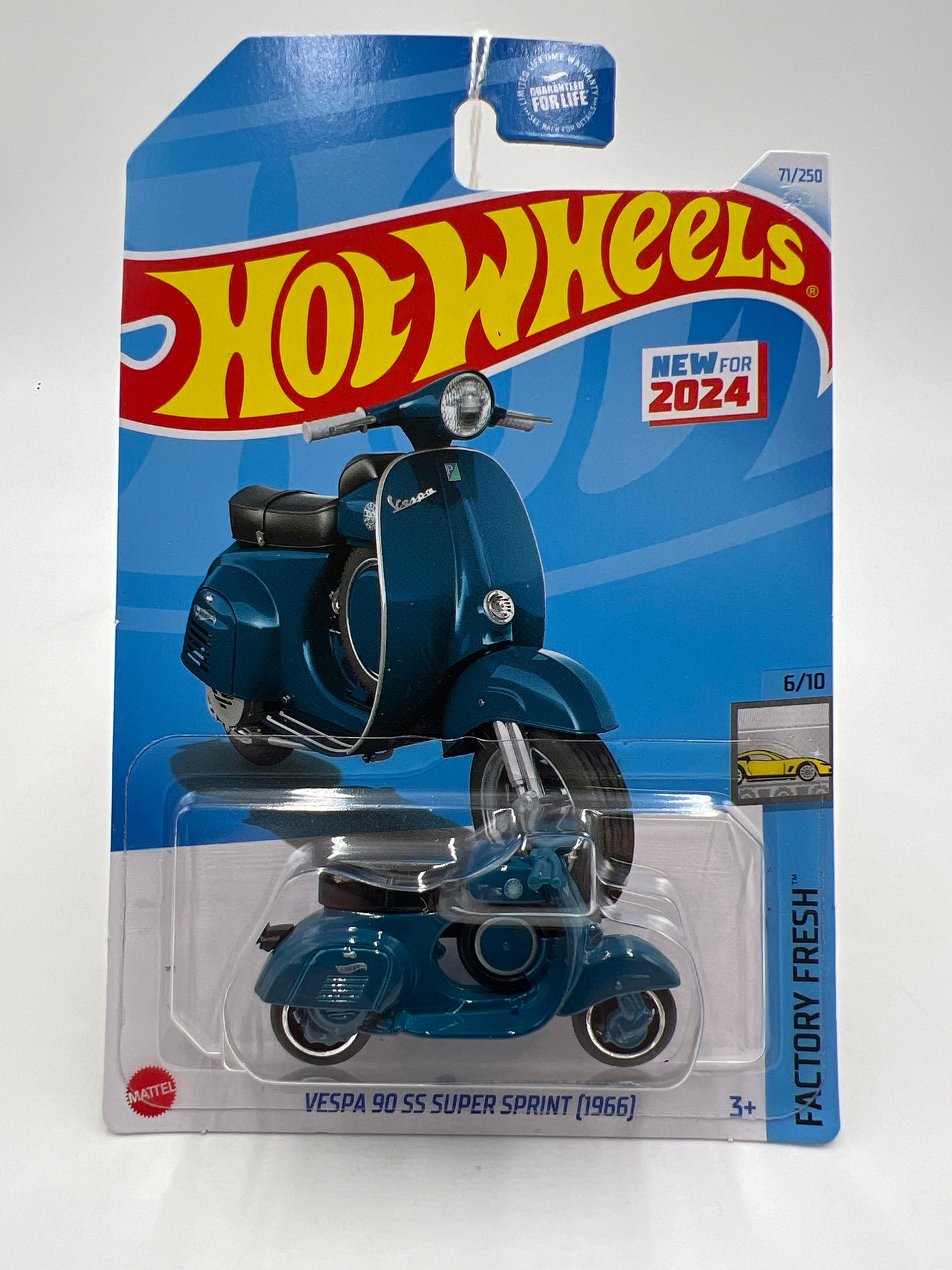 2024 Hot Wheels N Case #71 Vespa 90 SS Super Sprint 1966 Blue