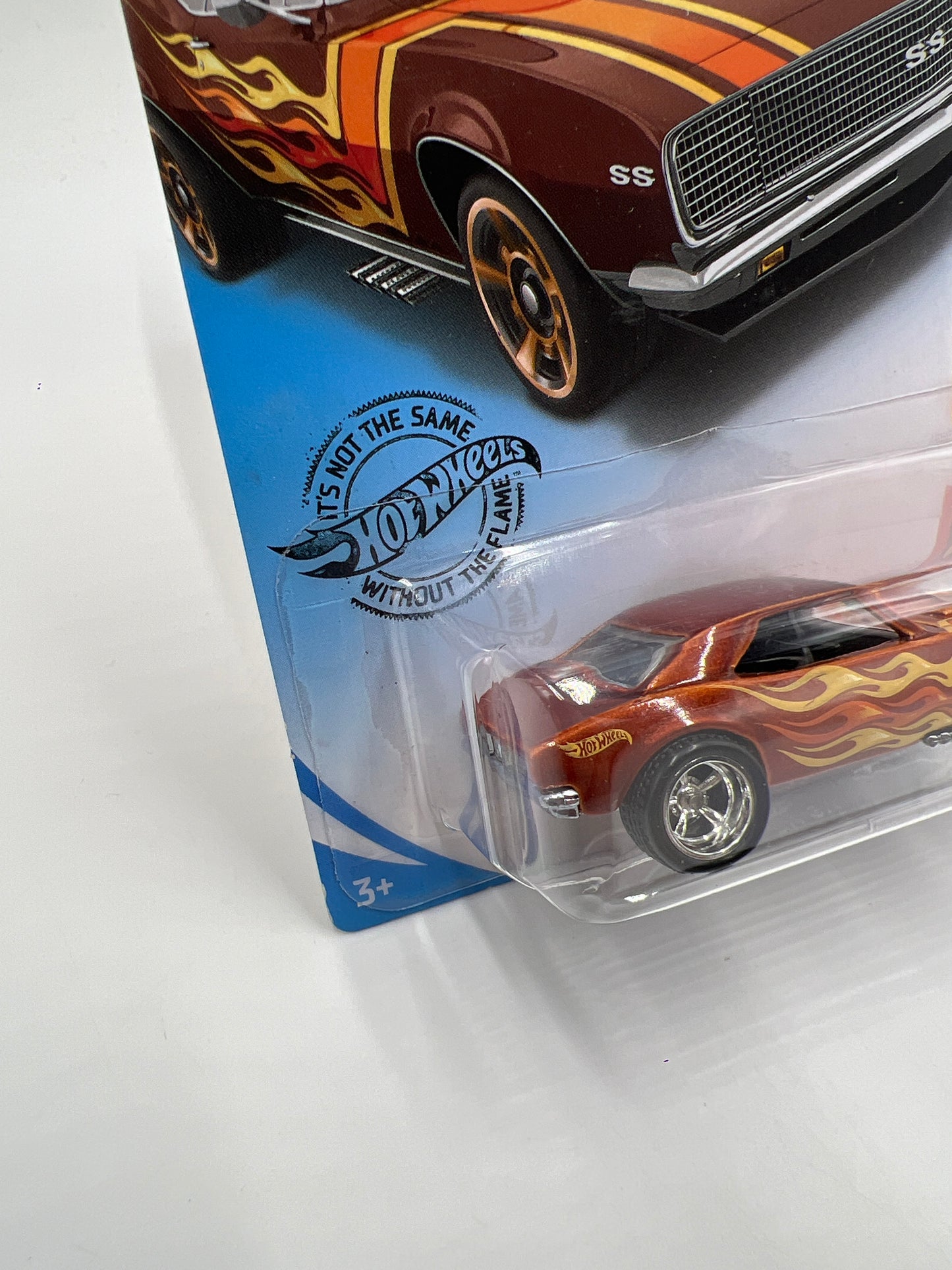 Hot Wheels 67 Camaro Brown Wheel Swap Custom On Card W/Protector SR