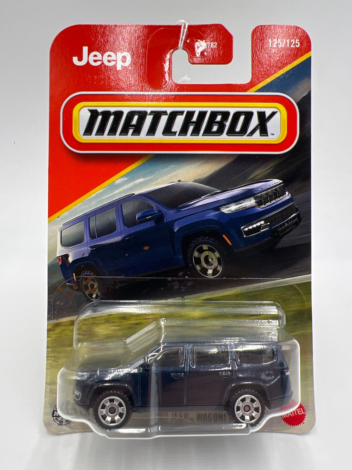 2025 Matchbox #125 2022 Jeep Wagoneer Dark Blue 208E