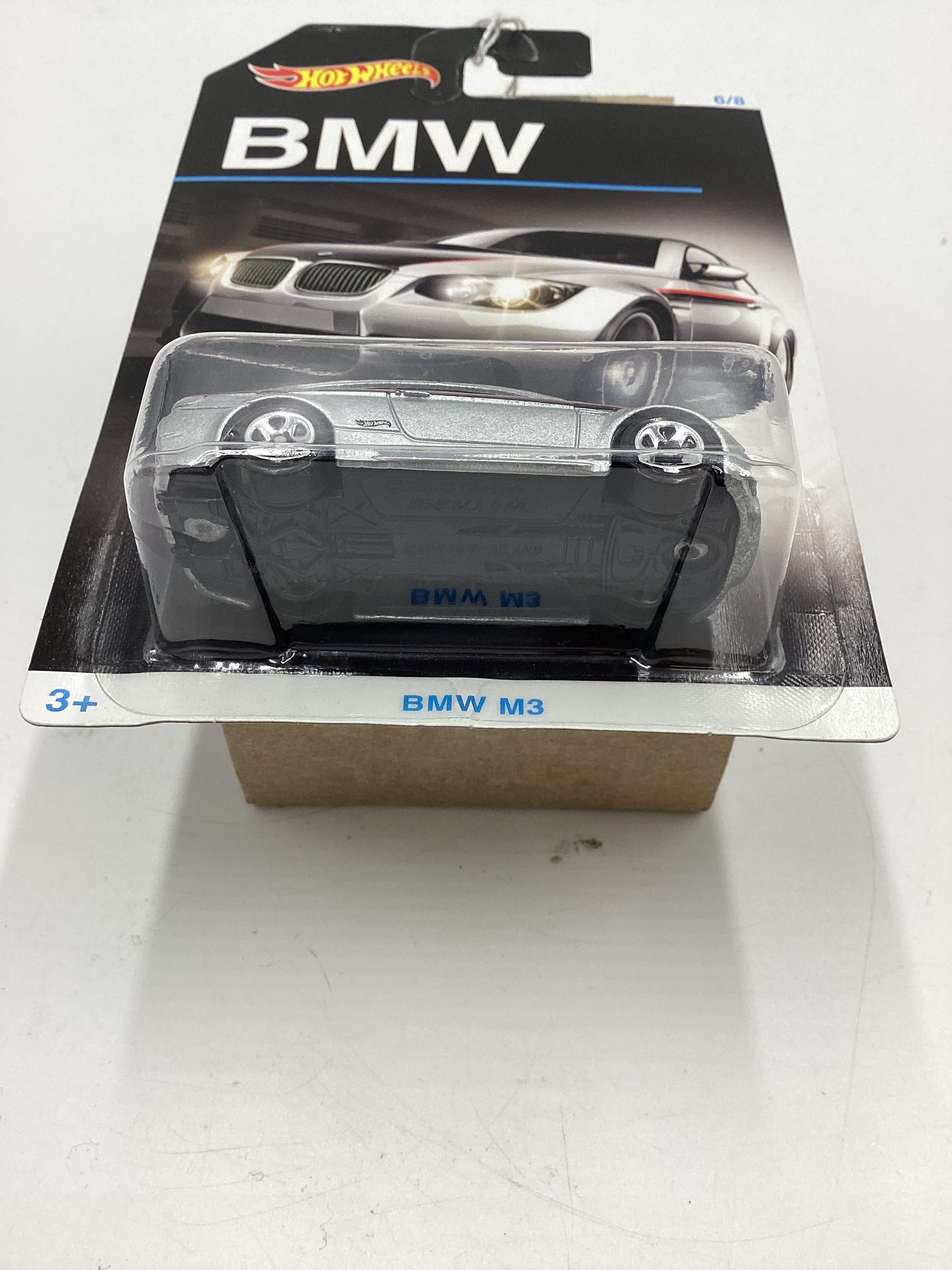 Hot Wheels BMW Series #6 BMW M3 Silver Walmart Exclusive (SR)