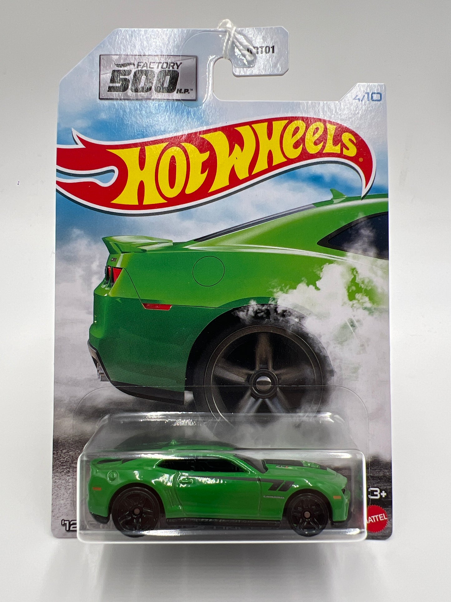 Hot Wheels Factory 500 HP #4 12 Camaro ZL1 Concept Green 152E