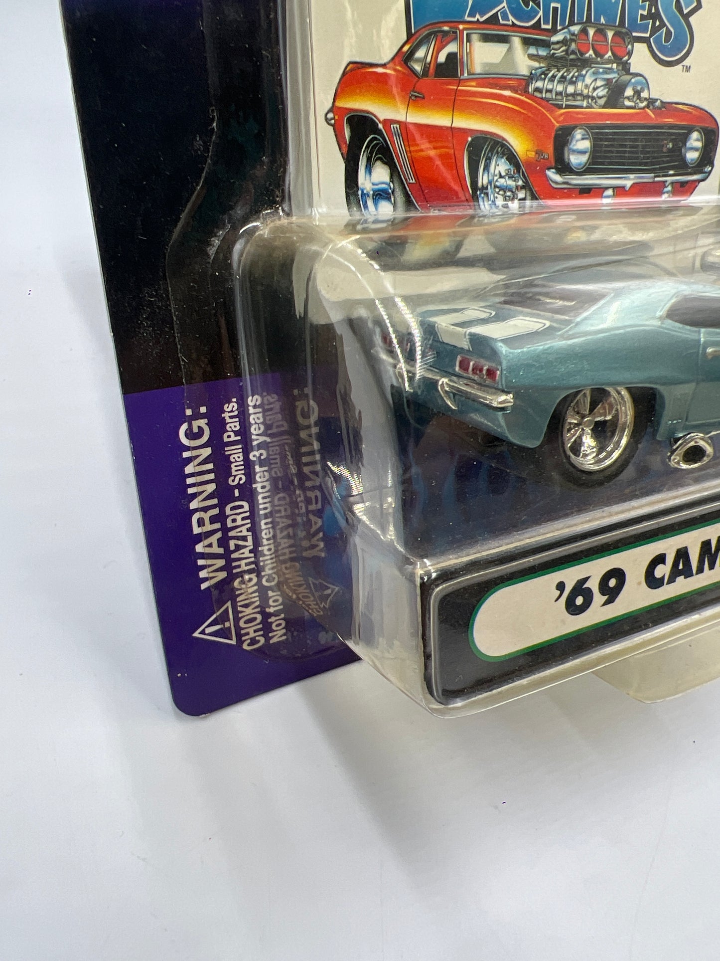 Muscle Machines 69 Camaro Light Blue 01-23 222D