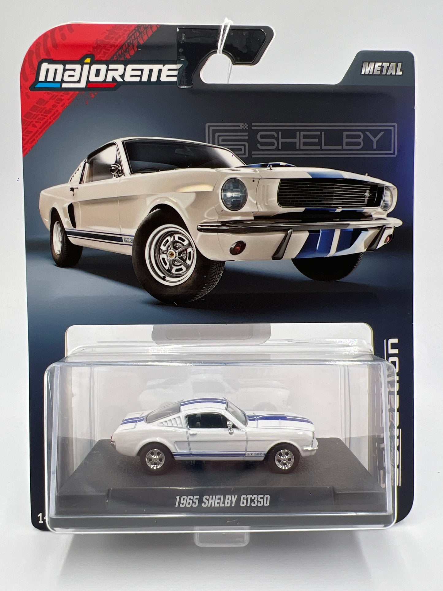 2025 Majorette Metal Collection Series 1965 Shelby GT350 White SR